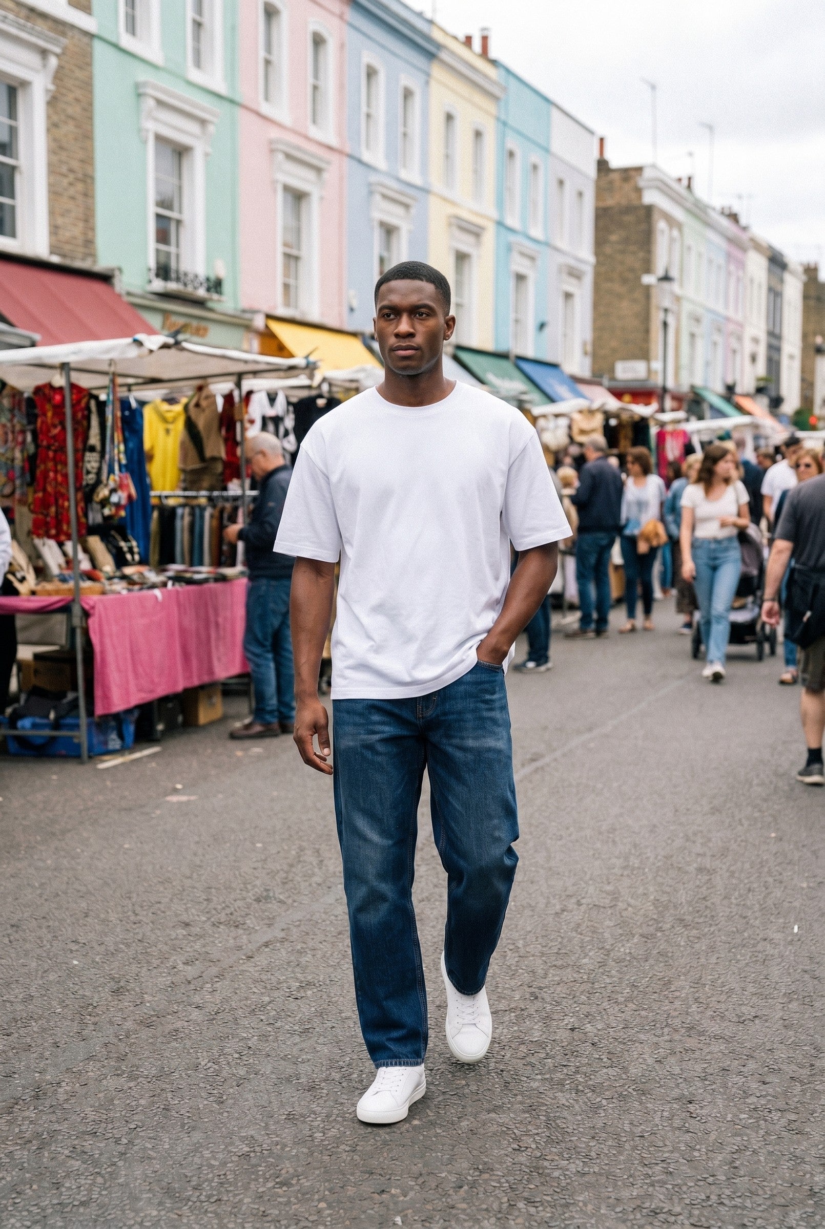 Men's Rinse Wash Original Denim Relaxed Jeans | Blackstone London