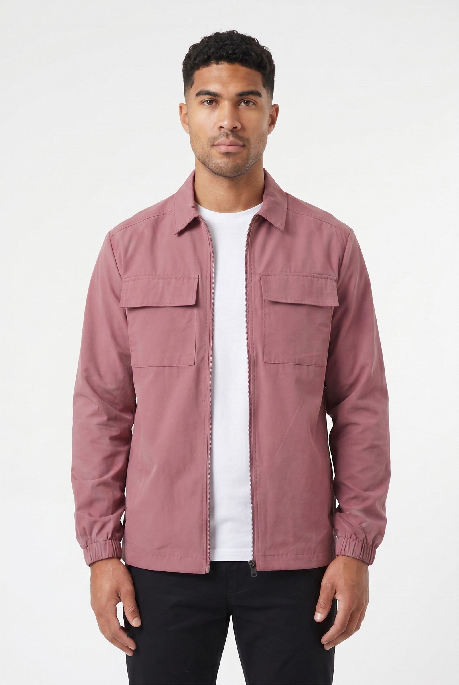 Men's Smart Utility Overshirt | Blackstone London