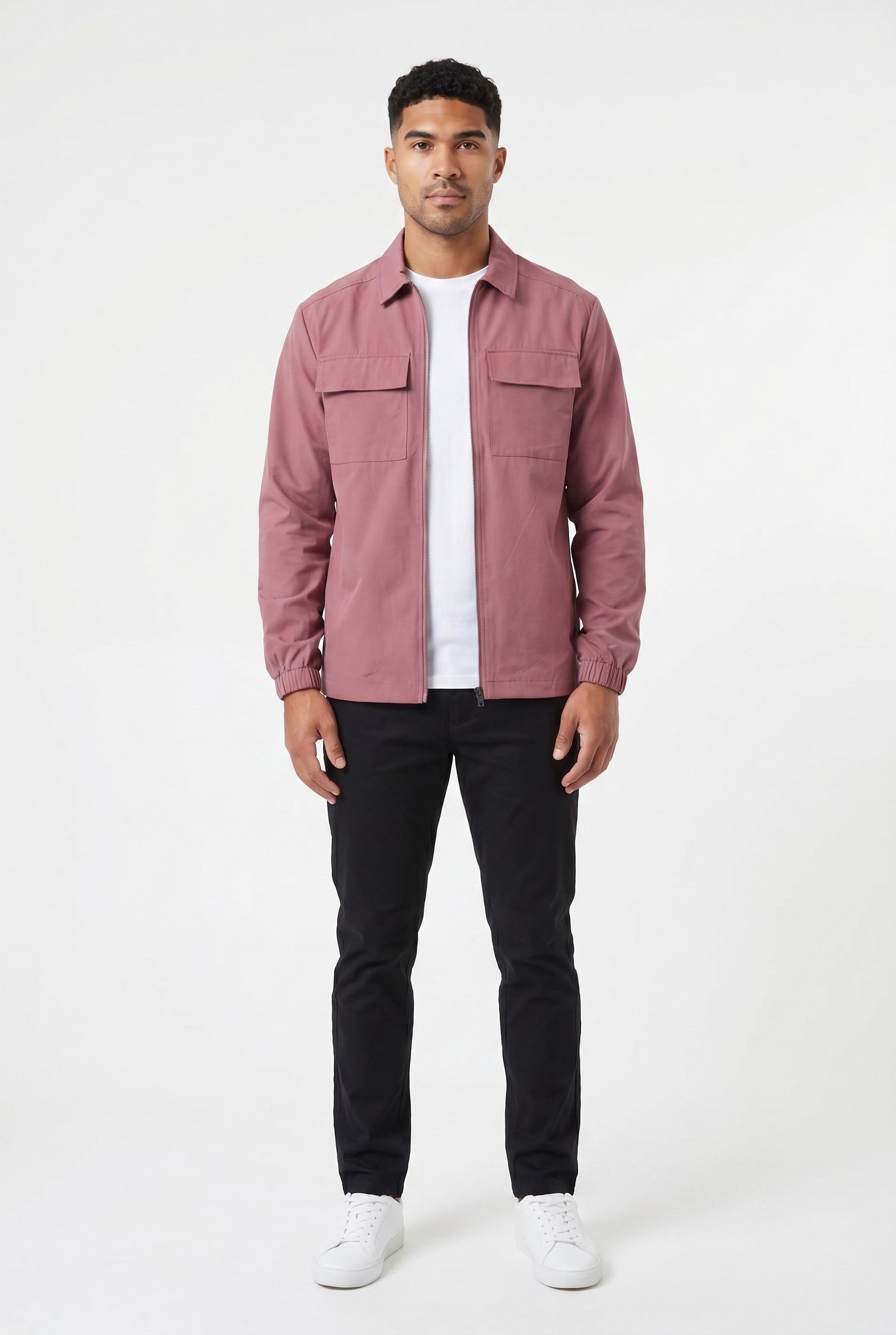 Men's Smart Utility Overshirt | Blackstone London