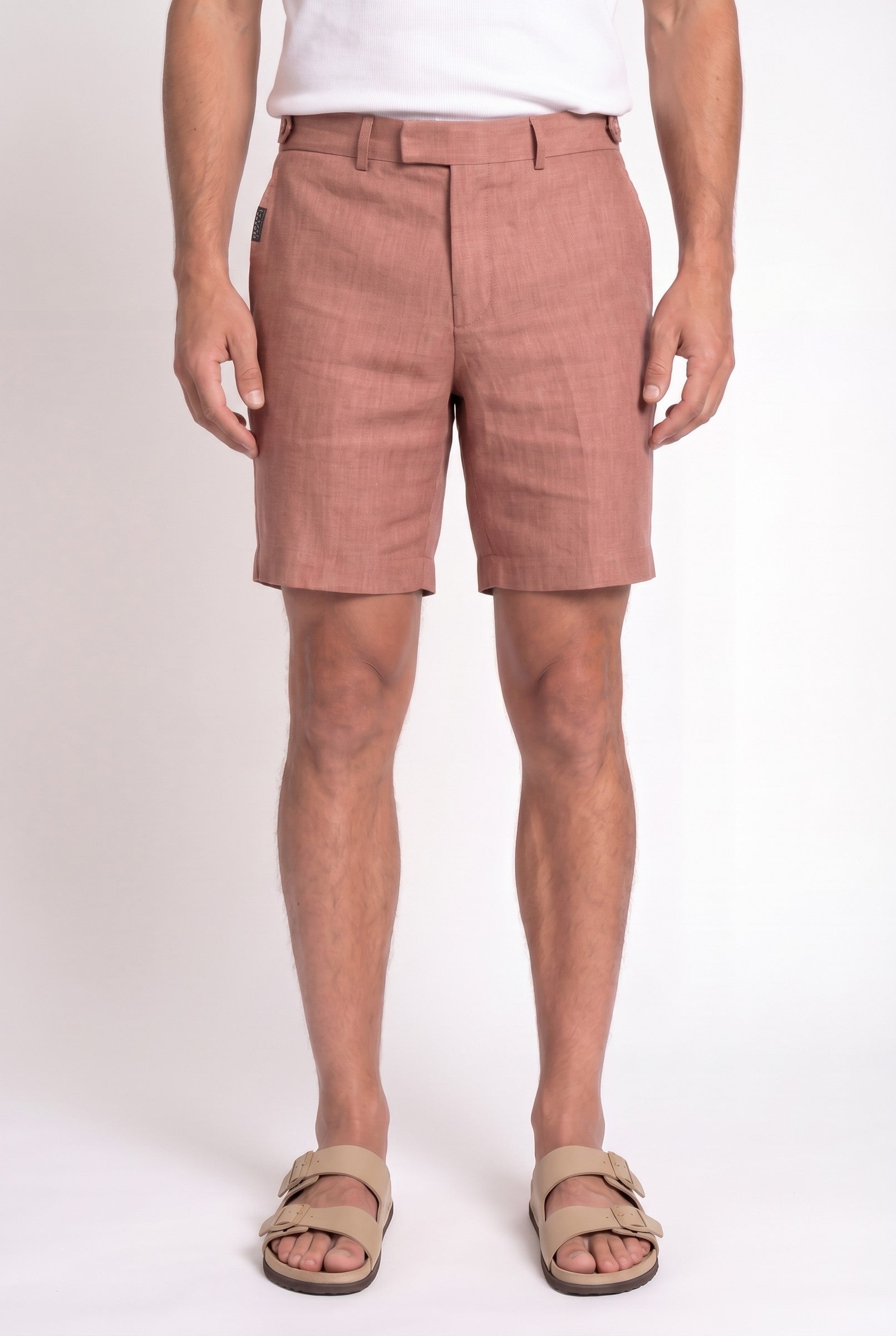 Men's Linen Tailored Shorts | Blackstone London