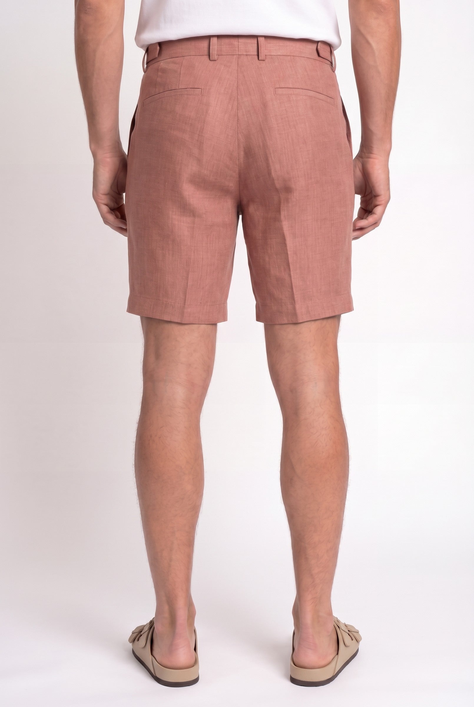 Men's Linen Tailored Shorts | Blackstone London