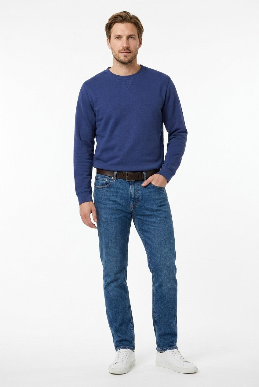 Men's Loopback Crewneck Sweatshirt | Blackstone London