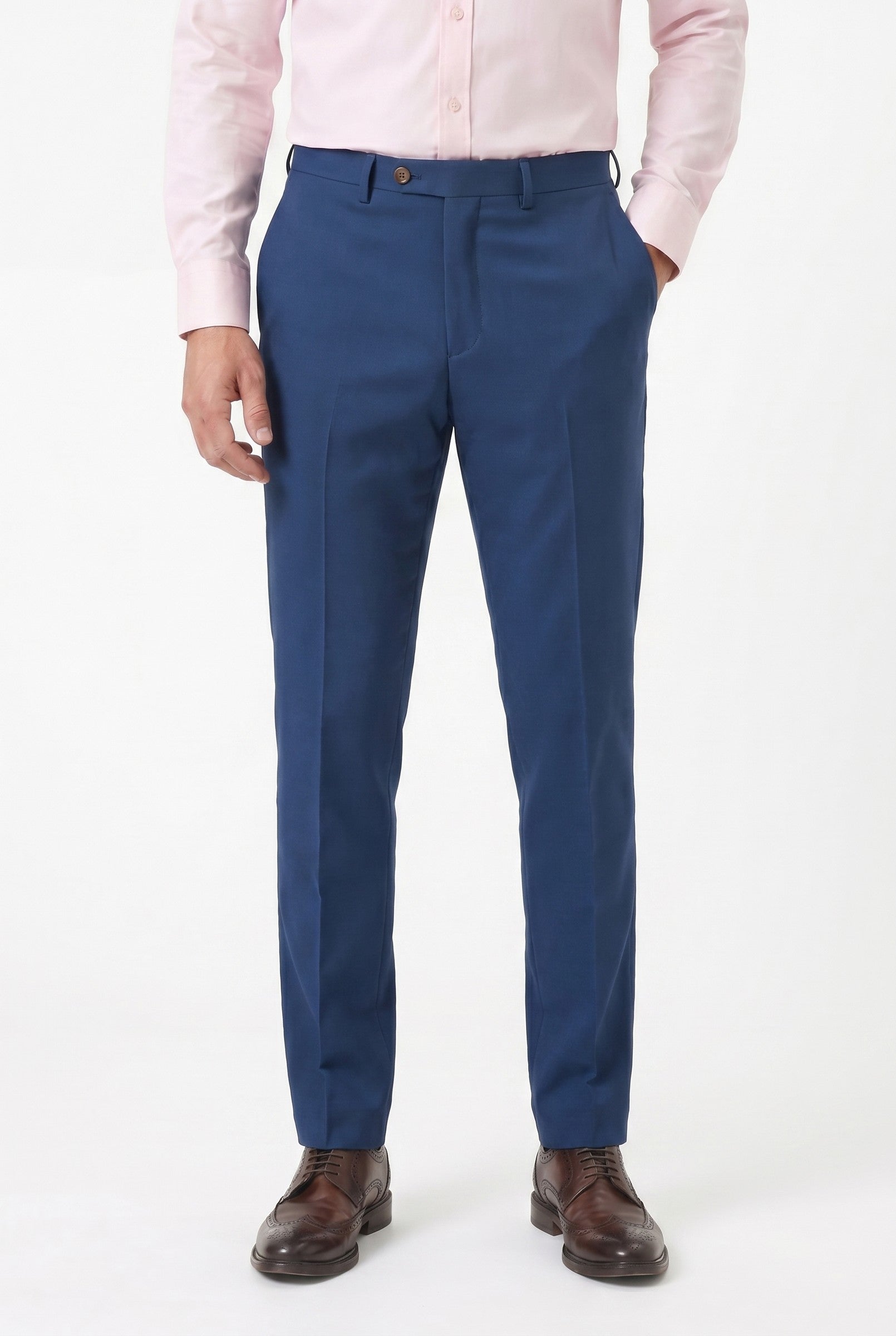 Men's Slim Fit Tailored Trousers | Blackstone London