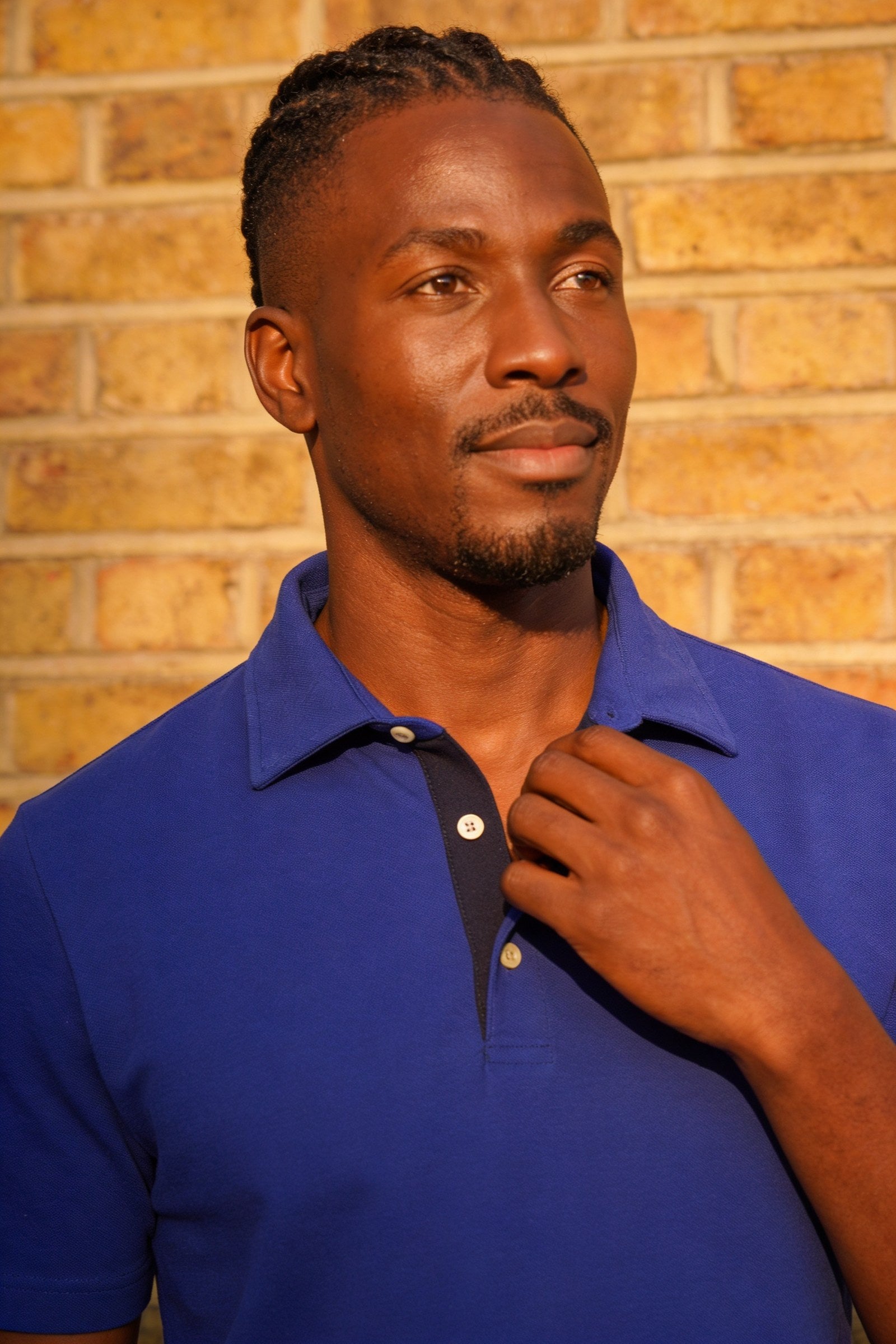 Men's Classic Fit Pique Polo Shirt | Blackstone London