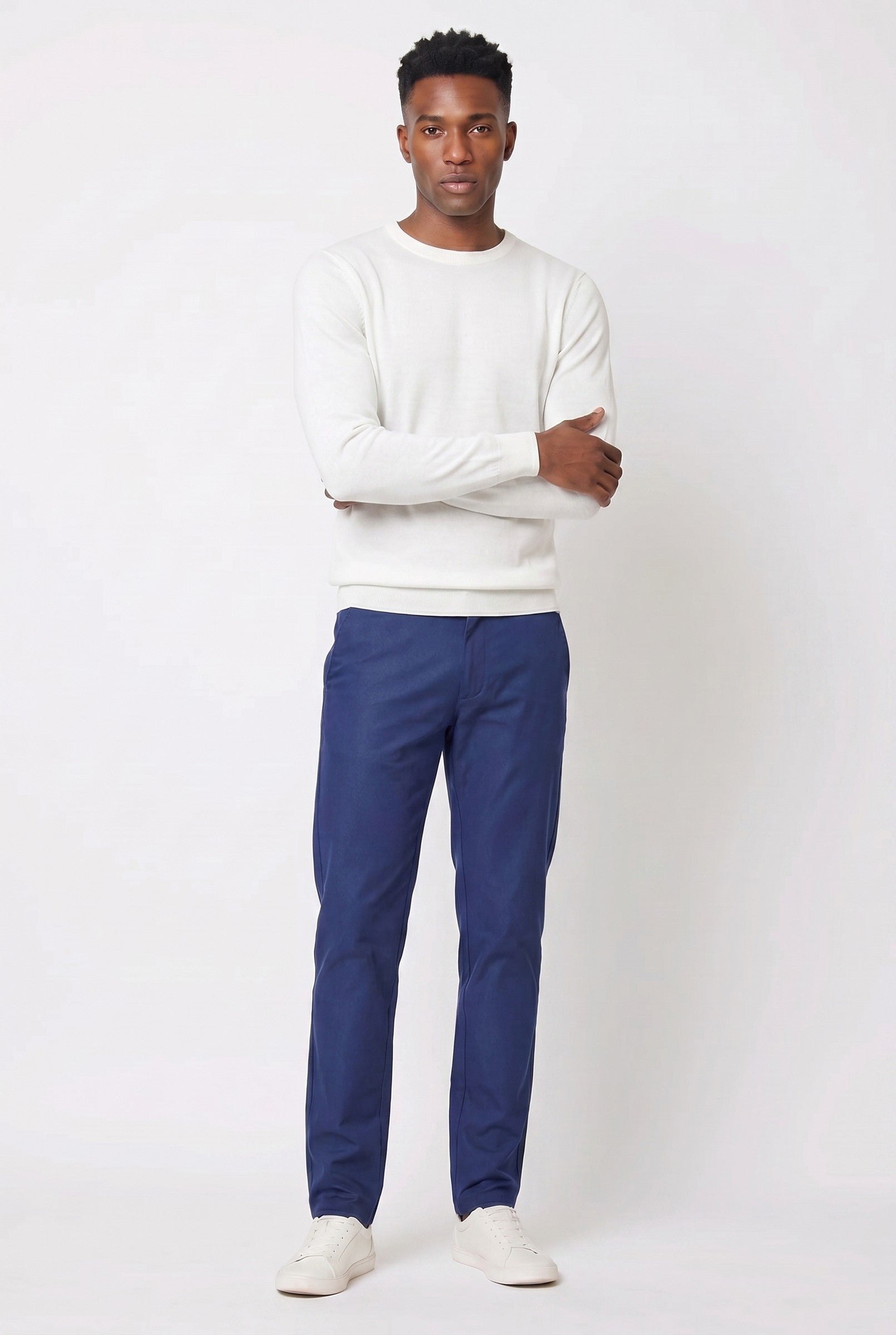 Men's Slim Tailored Chinos | Blackstone London