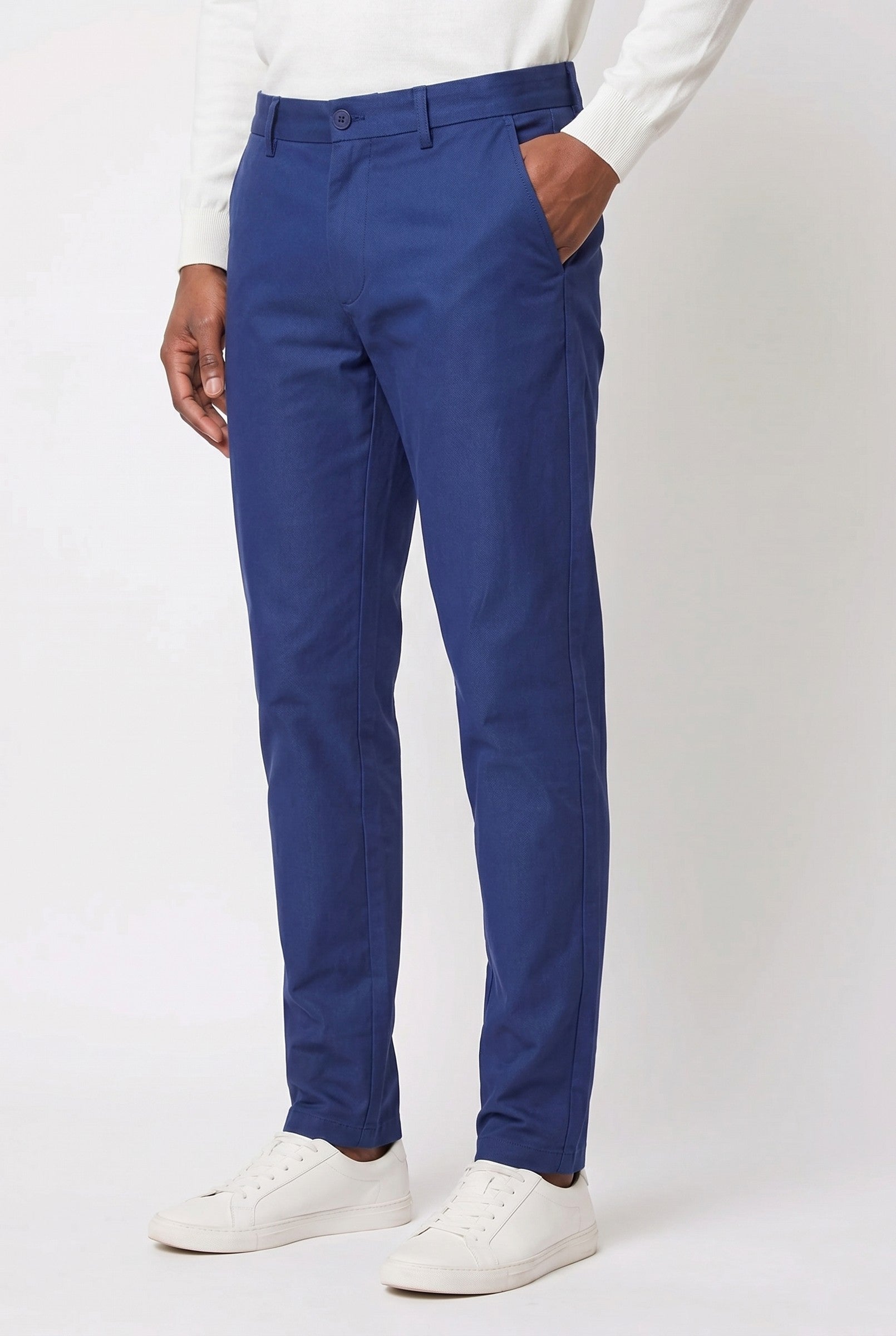 Men's Slim Tailored Chinos | Blackstone London