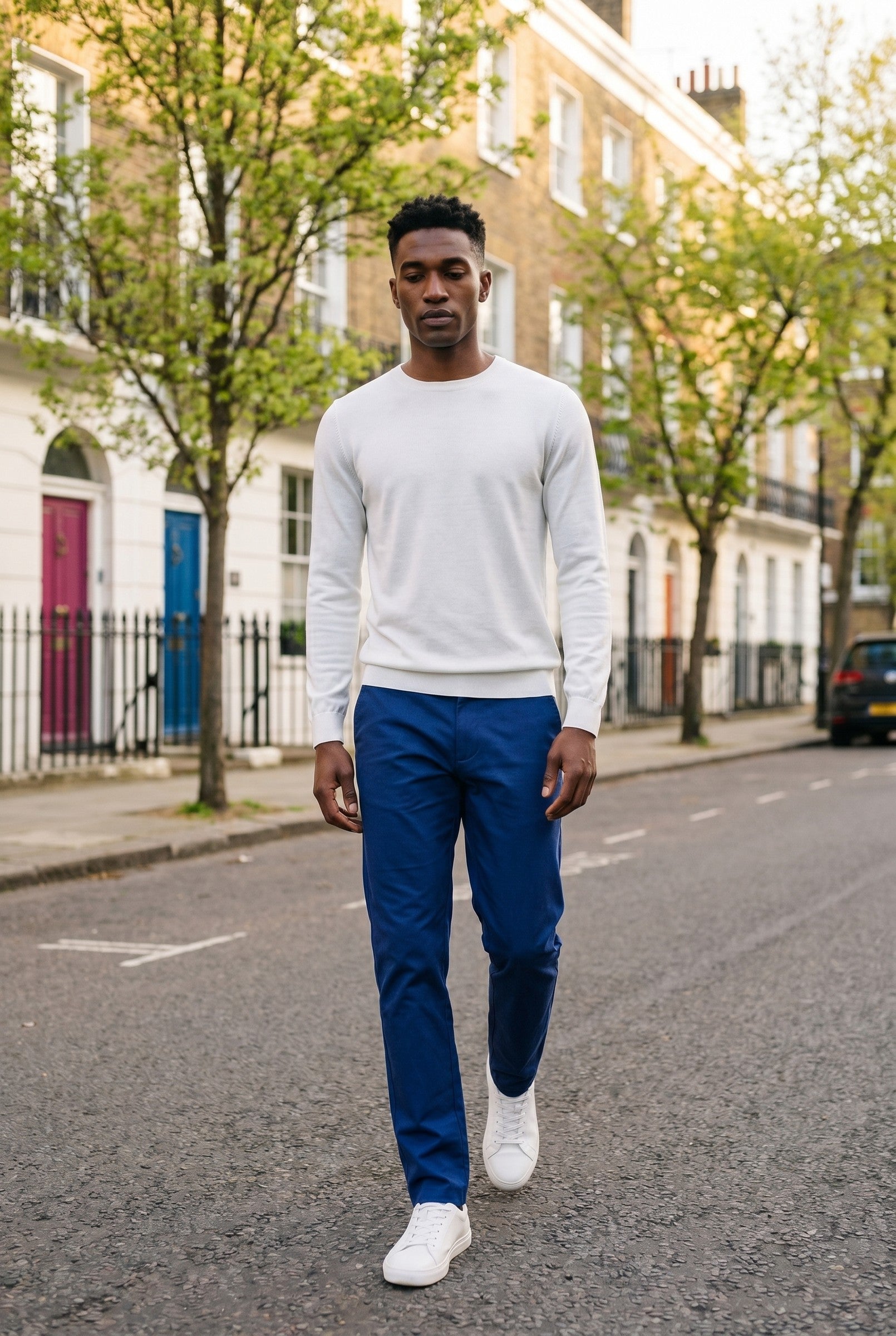 Men's Slim Tailored Chinos | Blackstone London