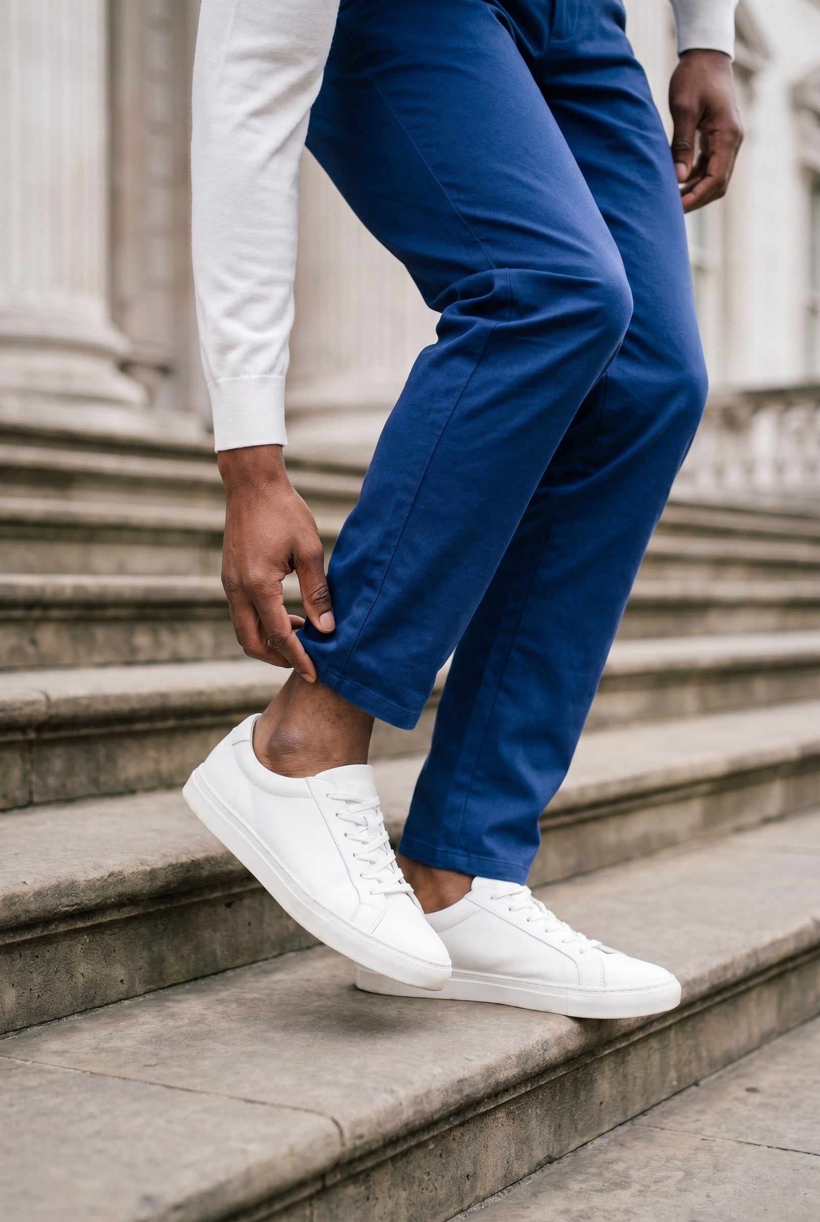 Men's Slim Tailored Chinos | Blackstone London