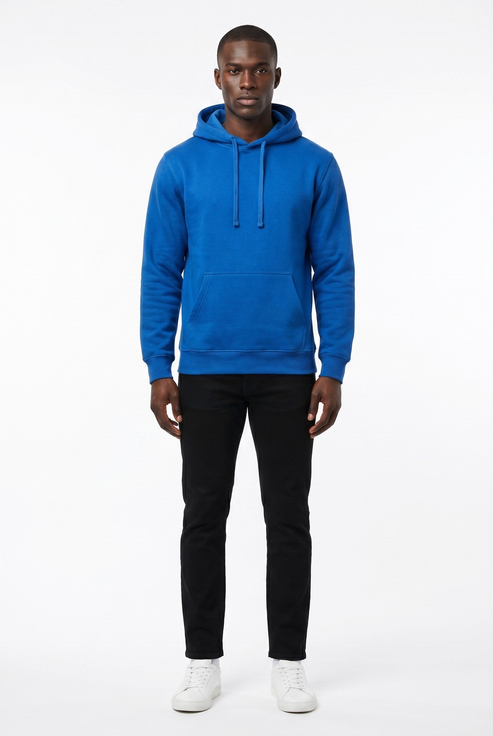 Men's Fundamental Fleece Pullover Hoodie | Blackstone London