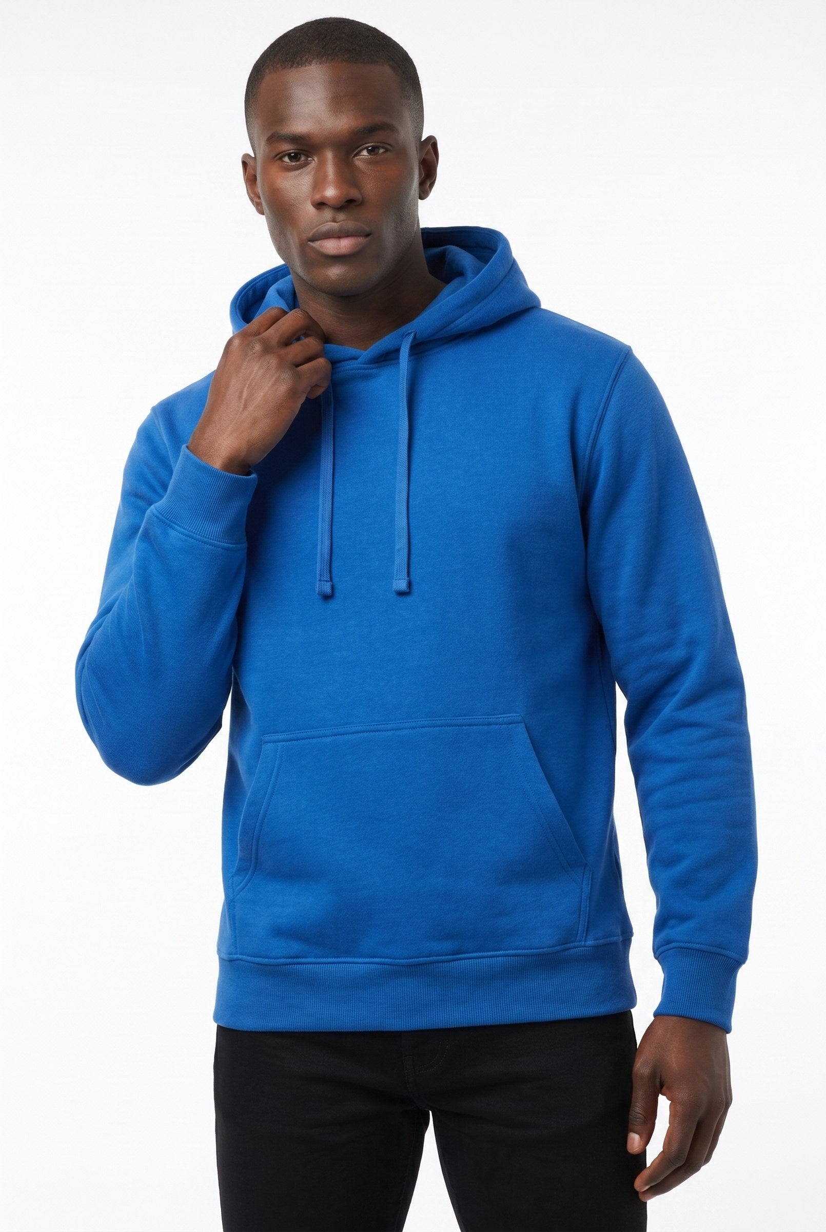 Men's Fundamental Fleece Pullover Hoodie | Blackstone London