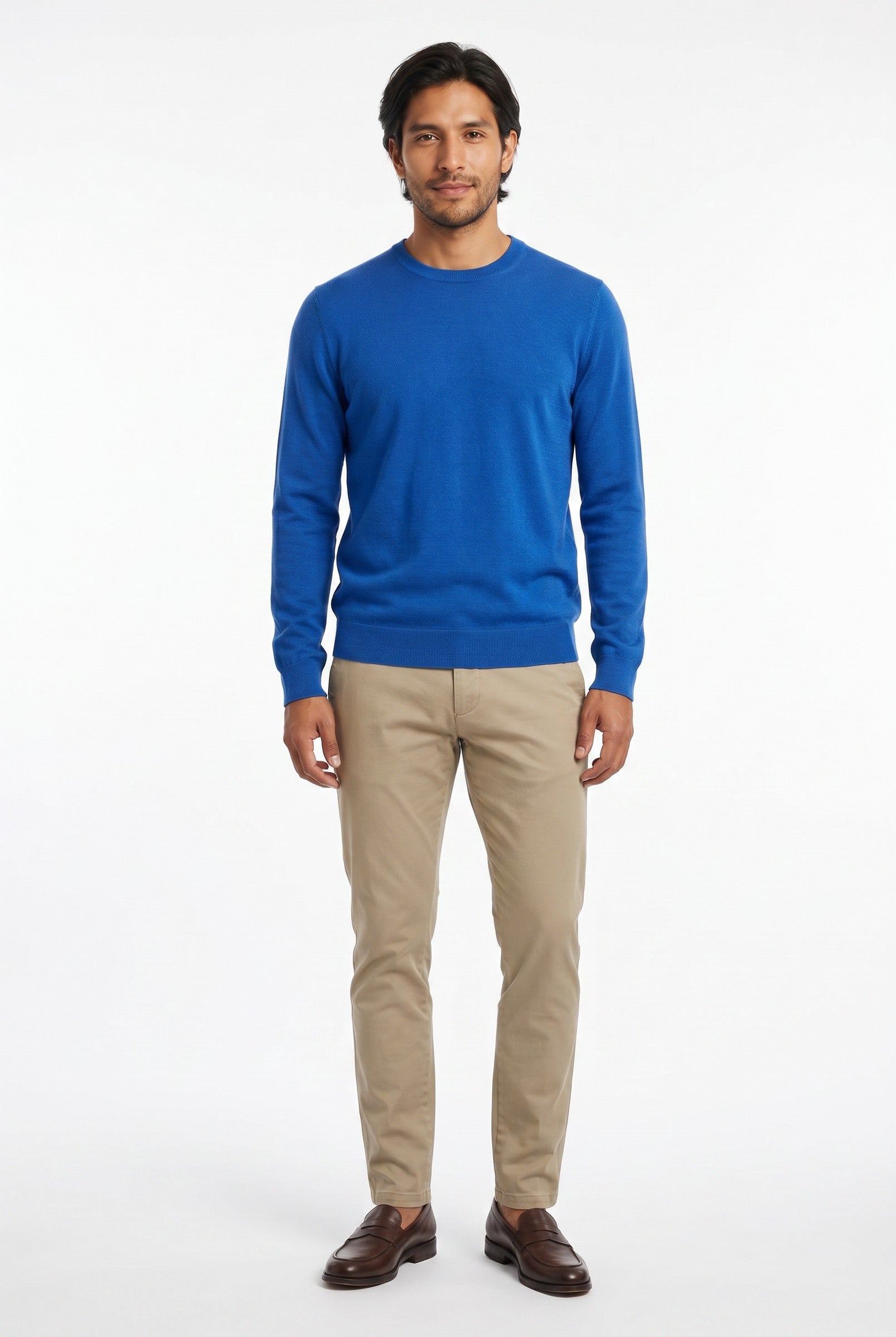Men's Crew Neck Knit Sweater | Blackstone London