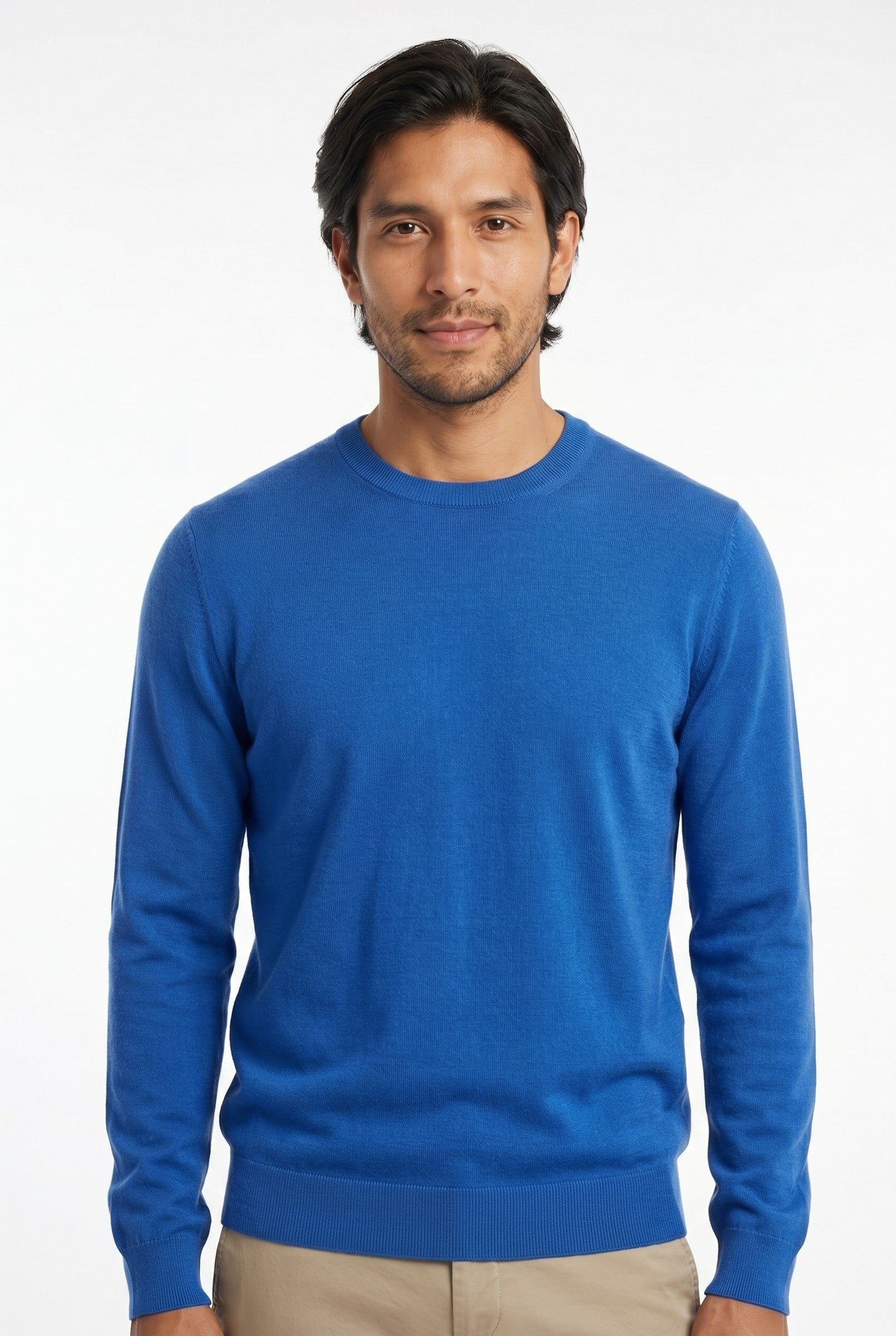 Men's Crew Neck Knit Sweater | Blackstone London