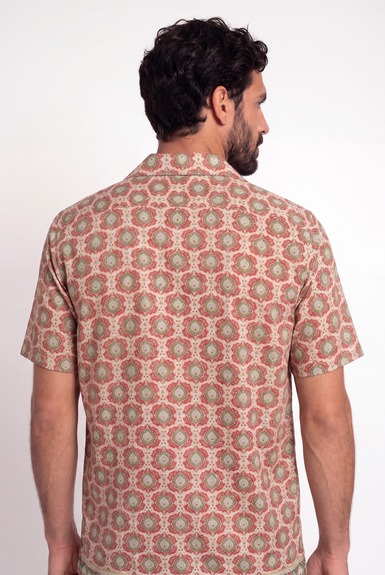Men's Printed Resort Shirt | Blackstone London