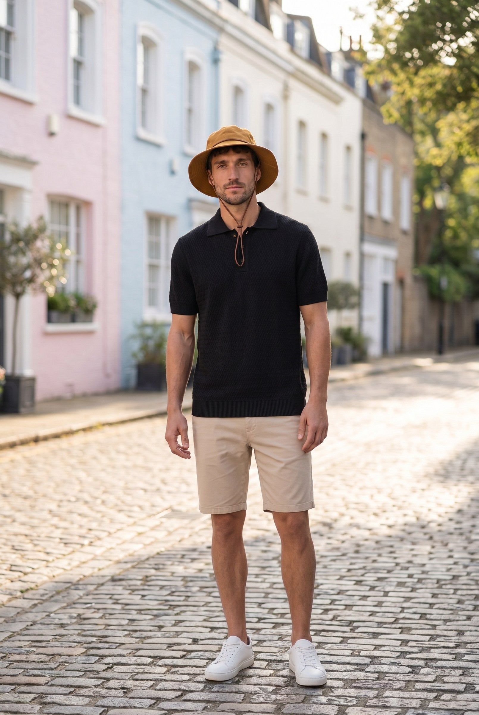 Men's Lenny Rust Bucket Hat | Blackstone London
