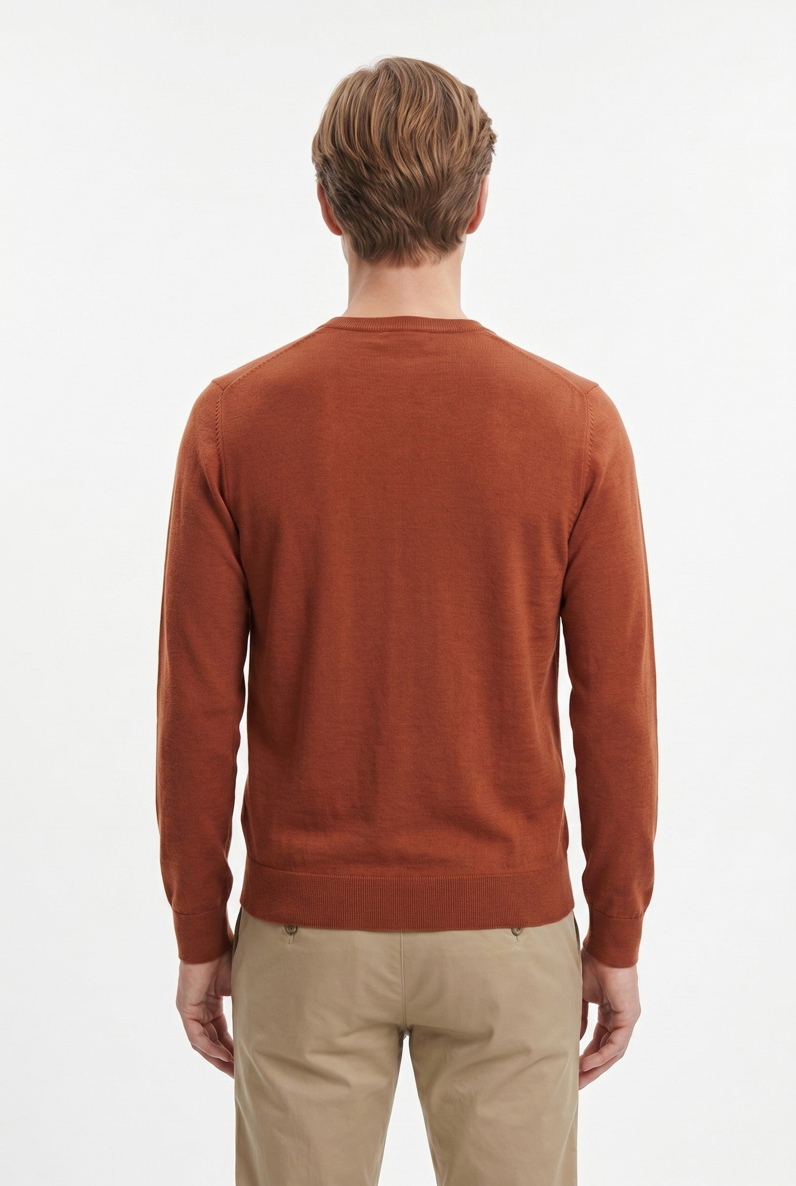 Men's Crew Neck Knit Sweater | Blackstone London