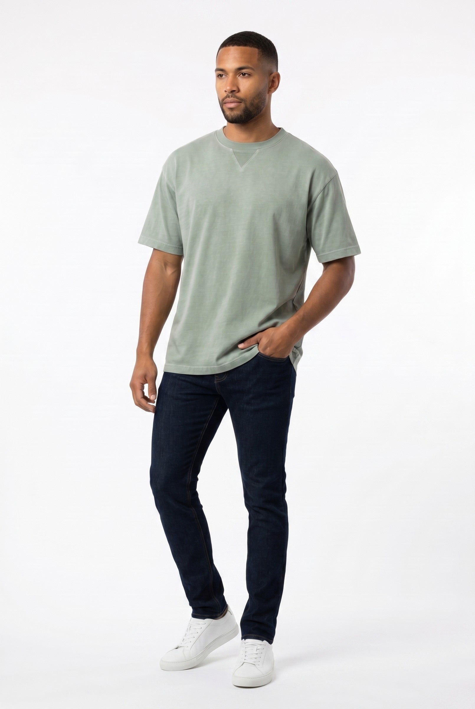 Men's Crew Neck Cotton T-Shirt | Blackstone London