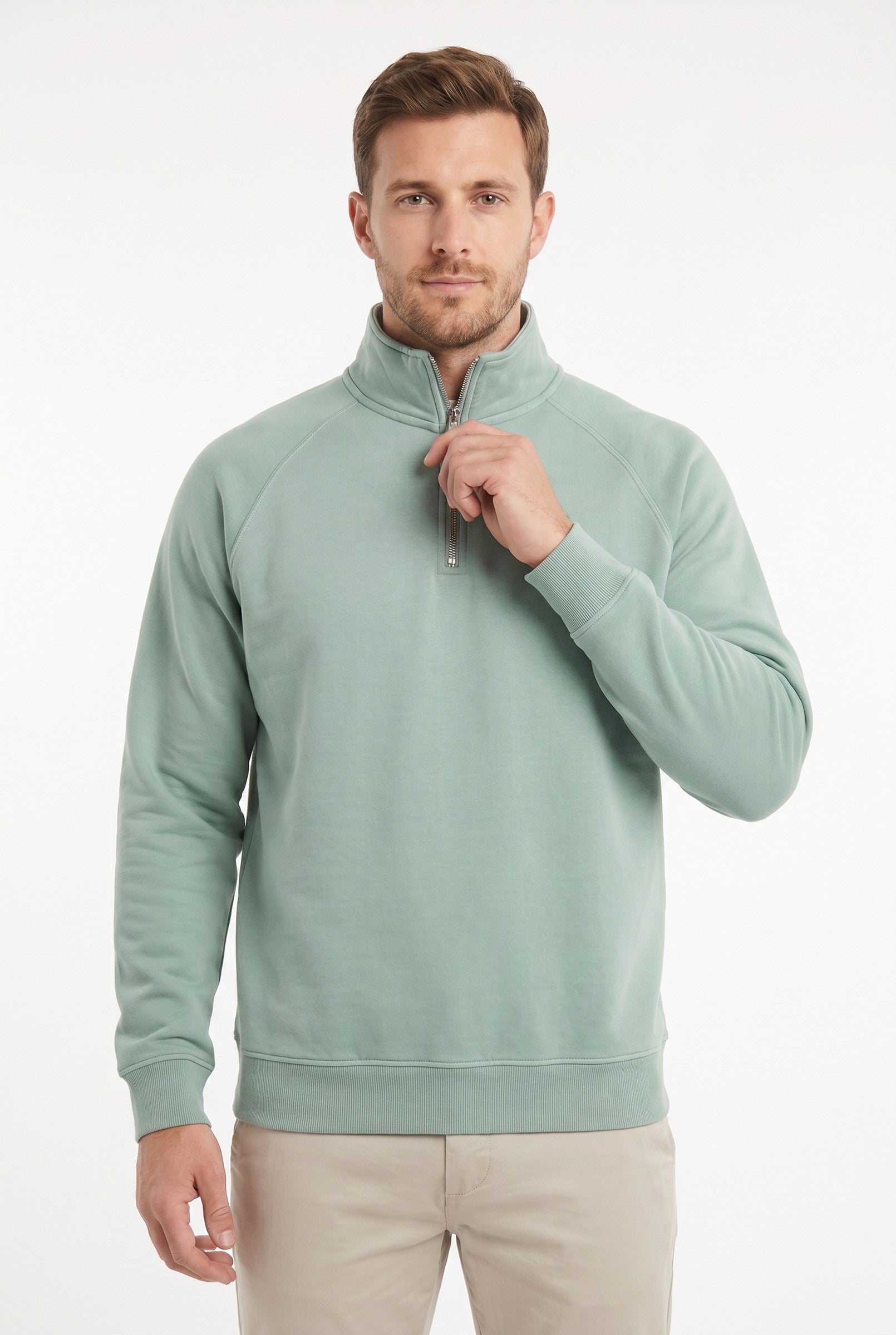 Men's Jensen Quarter-Zip Sweatshirt | Blackstone London