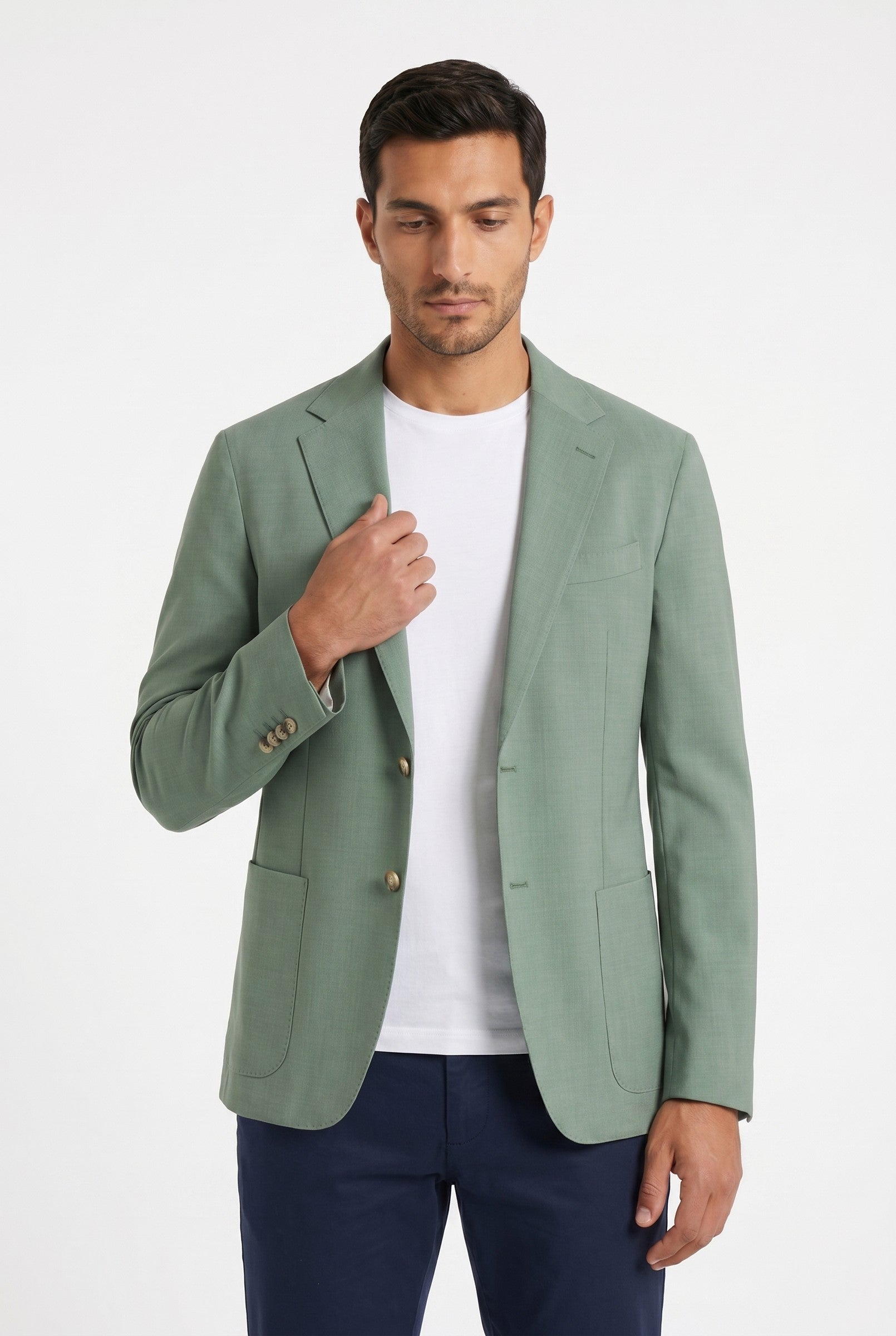 Men's Linen Suit Jacket | Blackstone London
