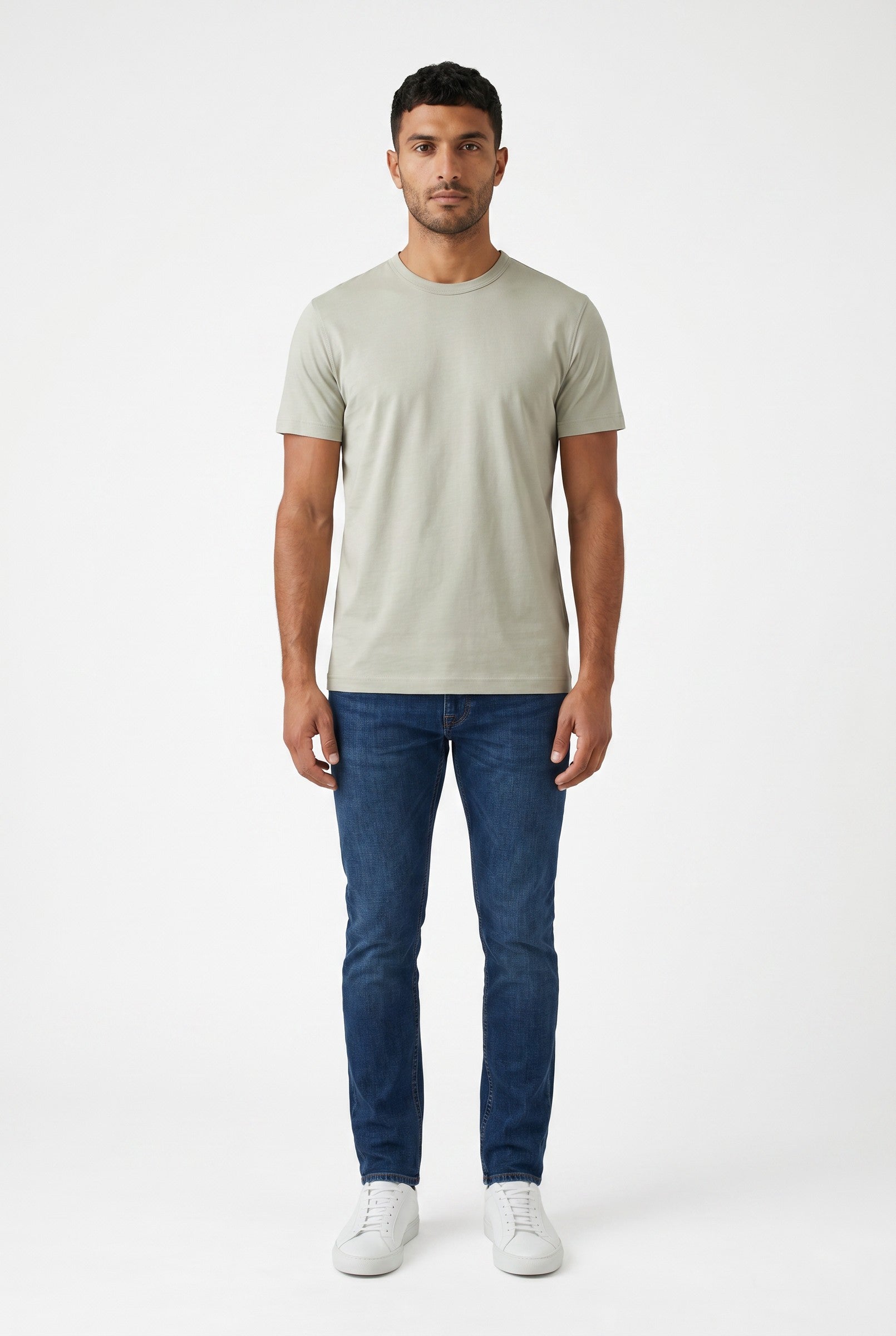 Men's Premium Cotton Crew Tee | Blackstone London