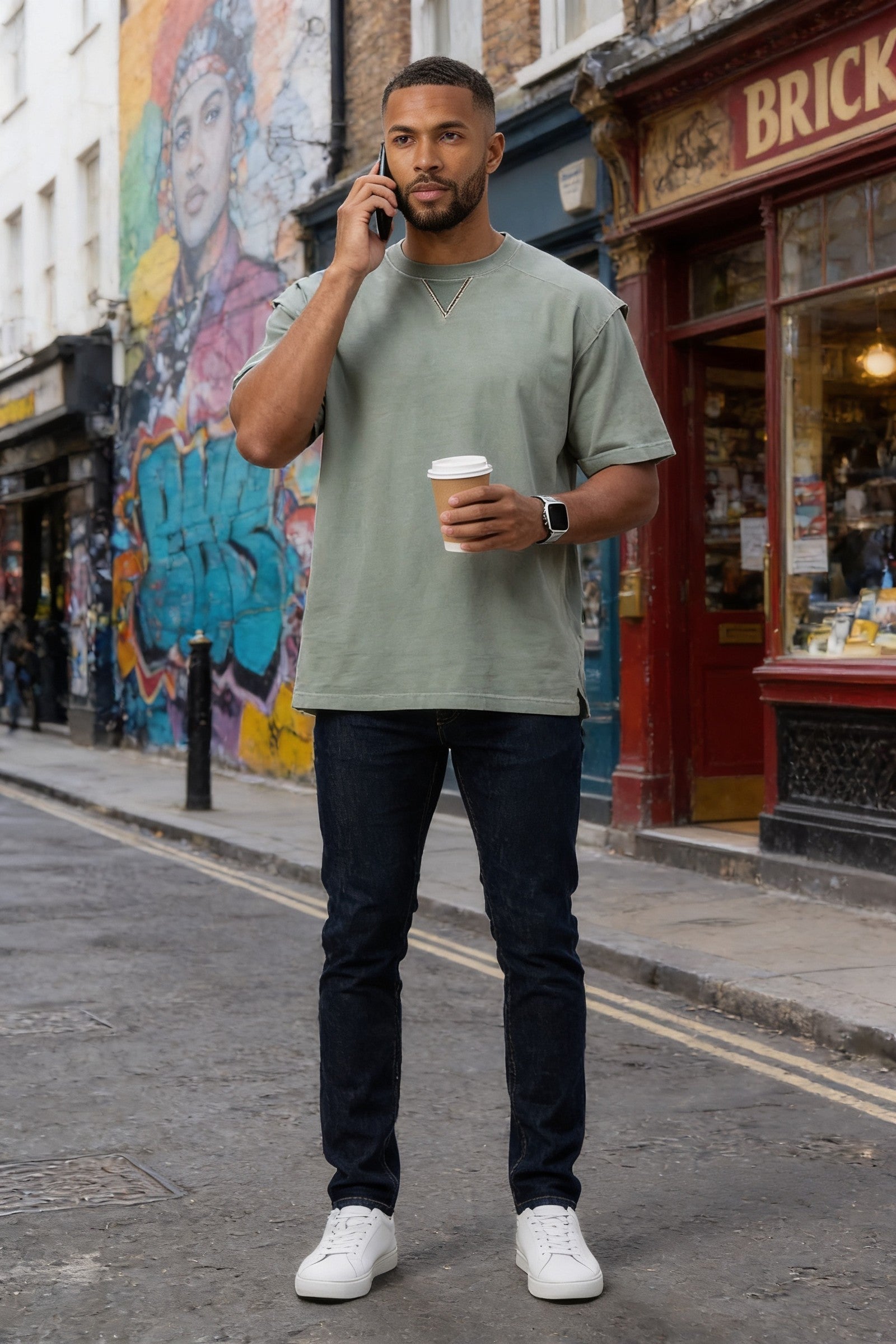 Men's Crew Neck Cotton T-Shirt | Blackstone London