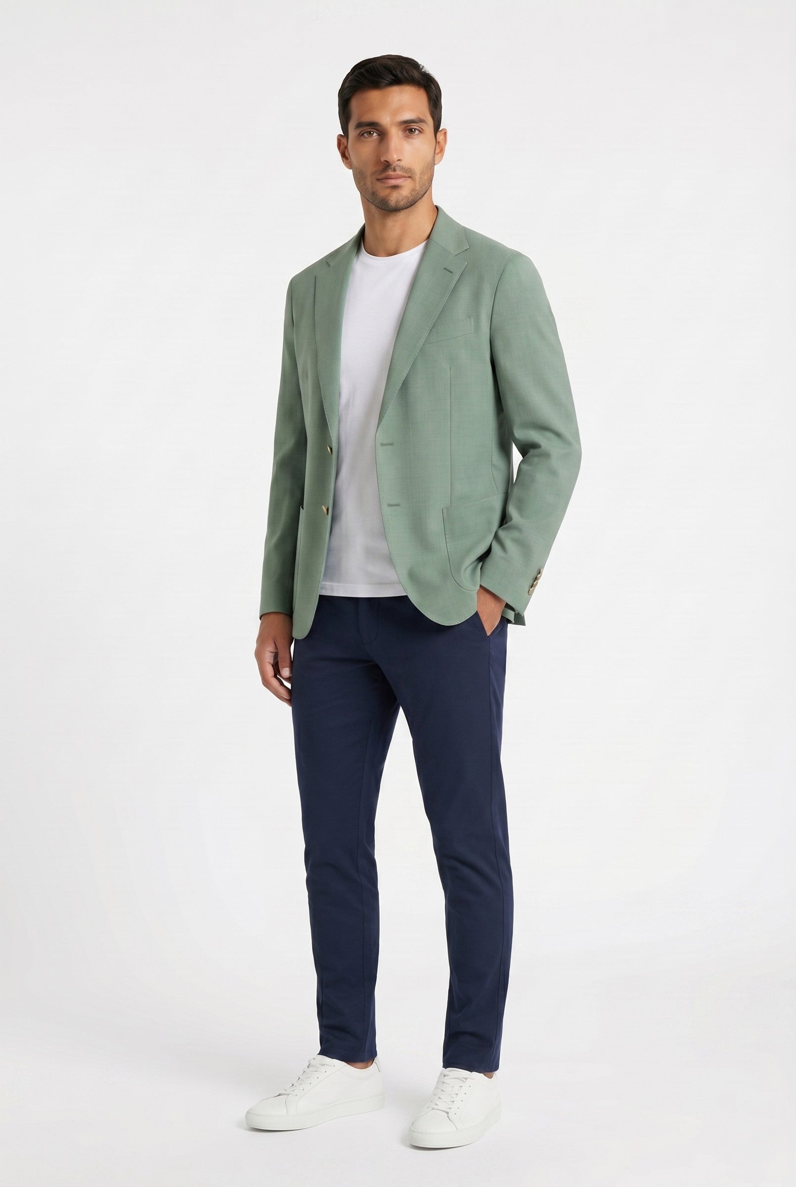Men's Linen Suit Jacket | Blackstone London