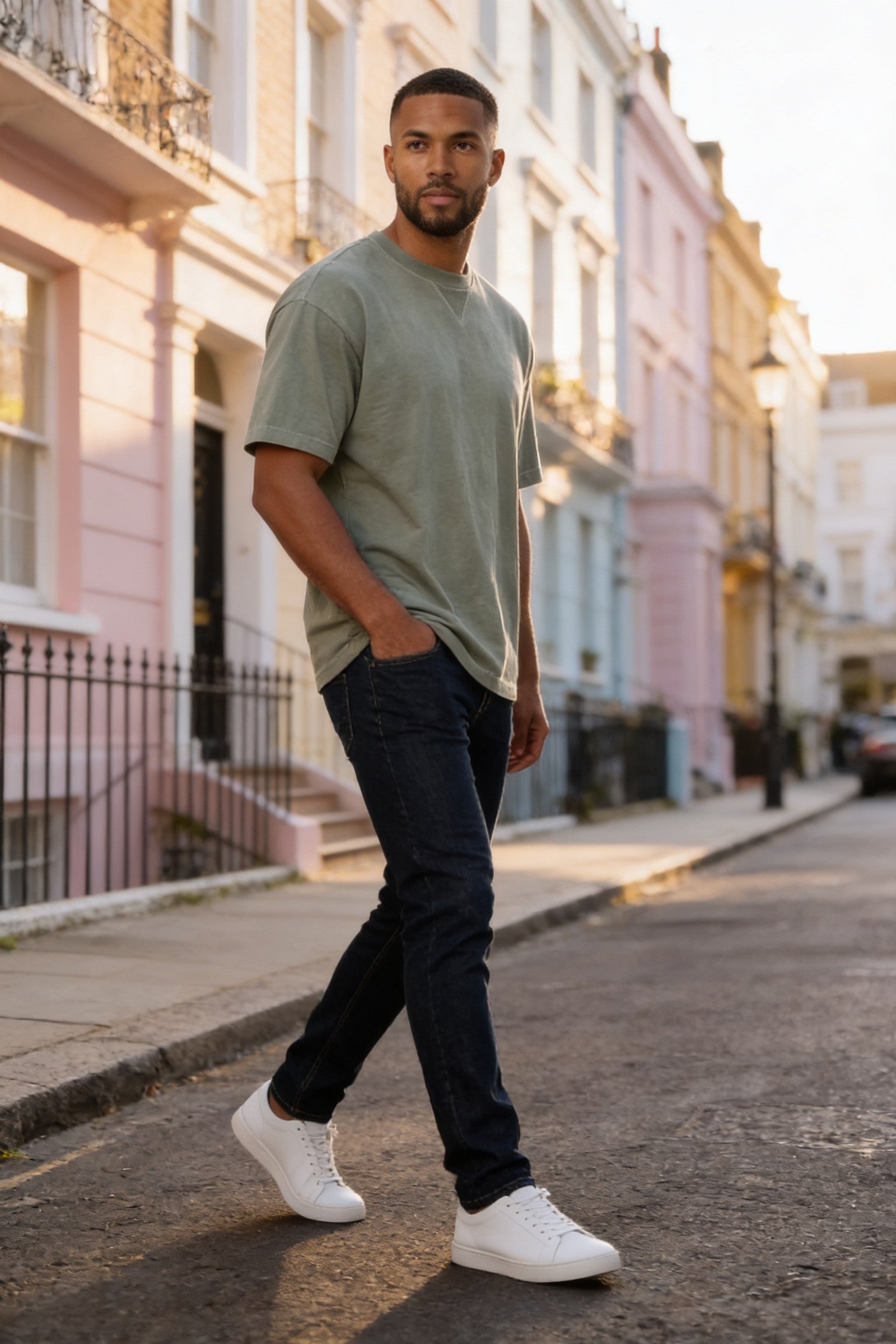 Men's Crew Neck Cotton T-Shirt | Blackstone London