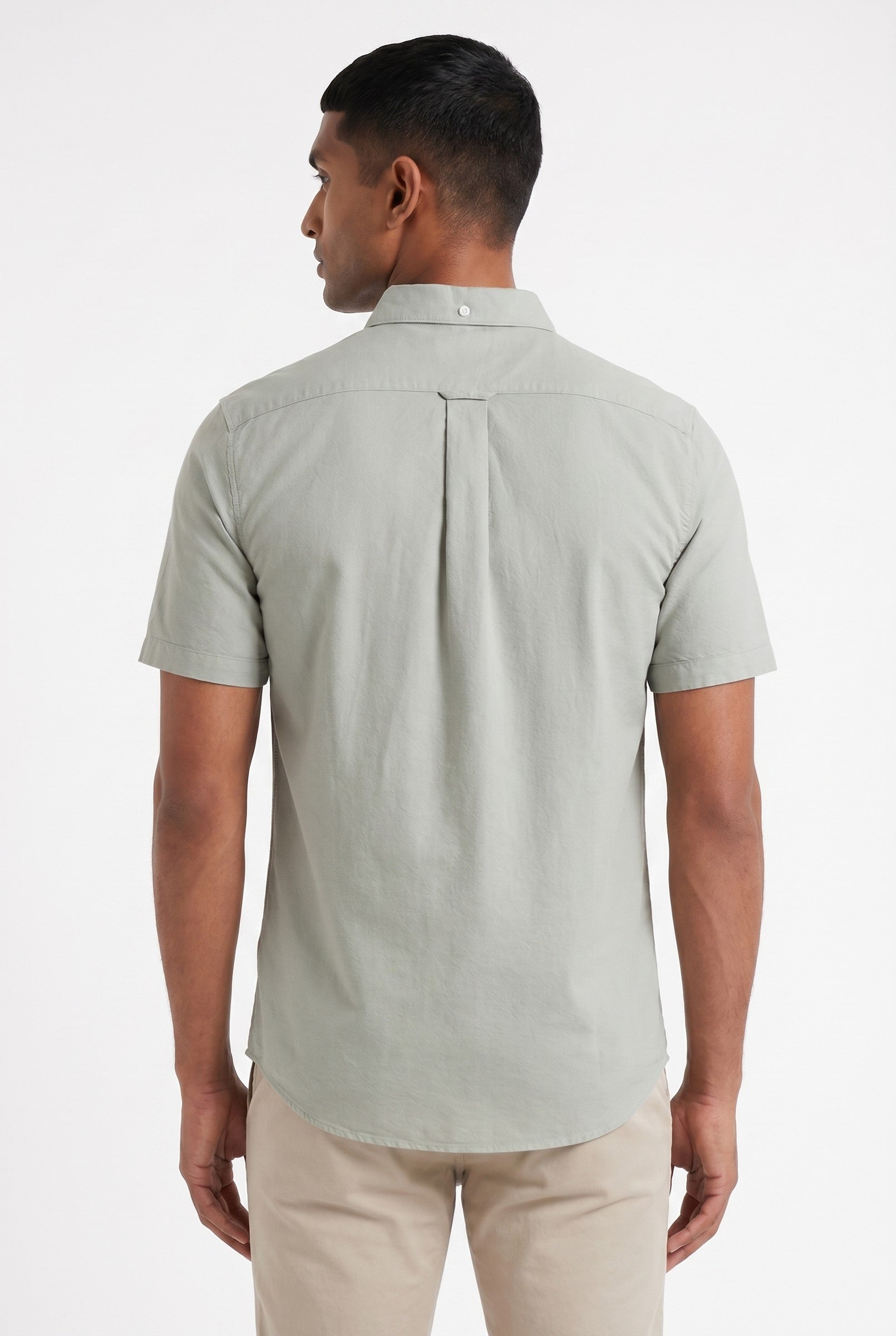 Men's Brewer Short-Sleeve Oxford Shirt | Blackstone London