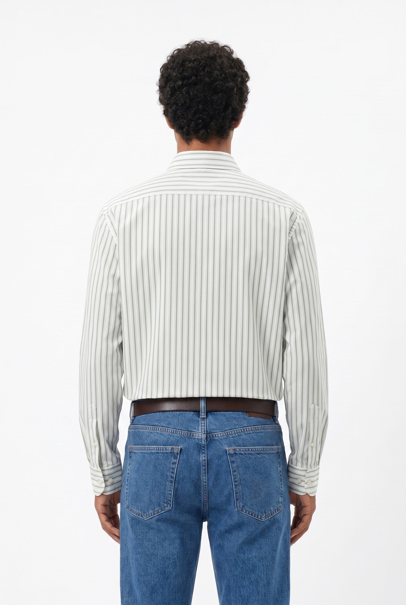 Men's Poplin Longsleeve Shirt | Blackstone London