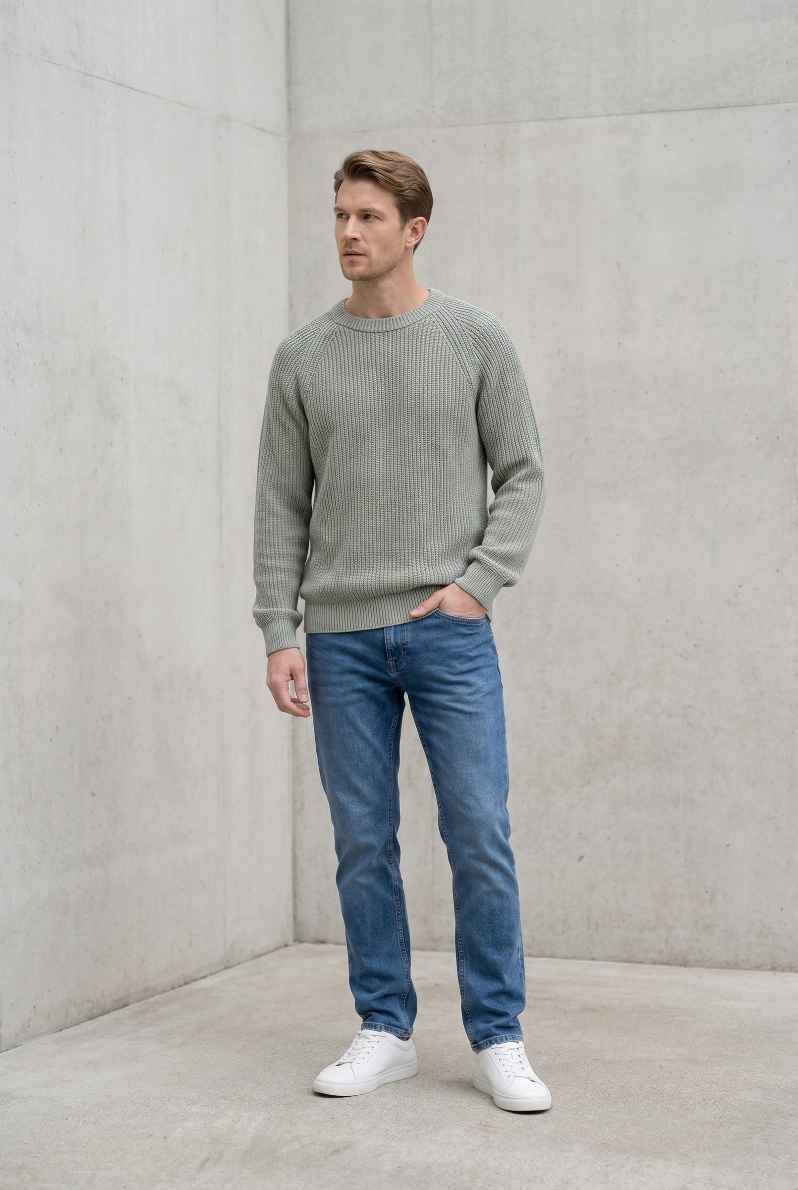 Men's Cotton Sweater | Blackstone London