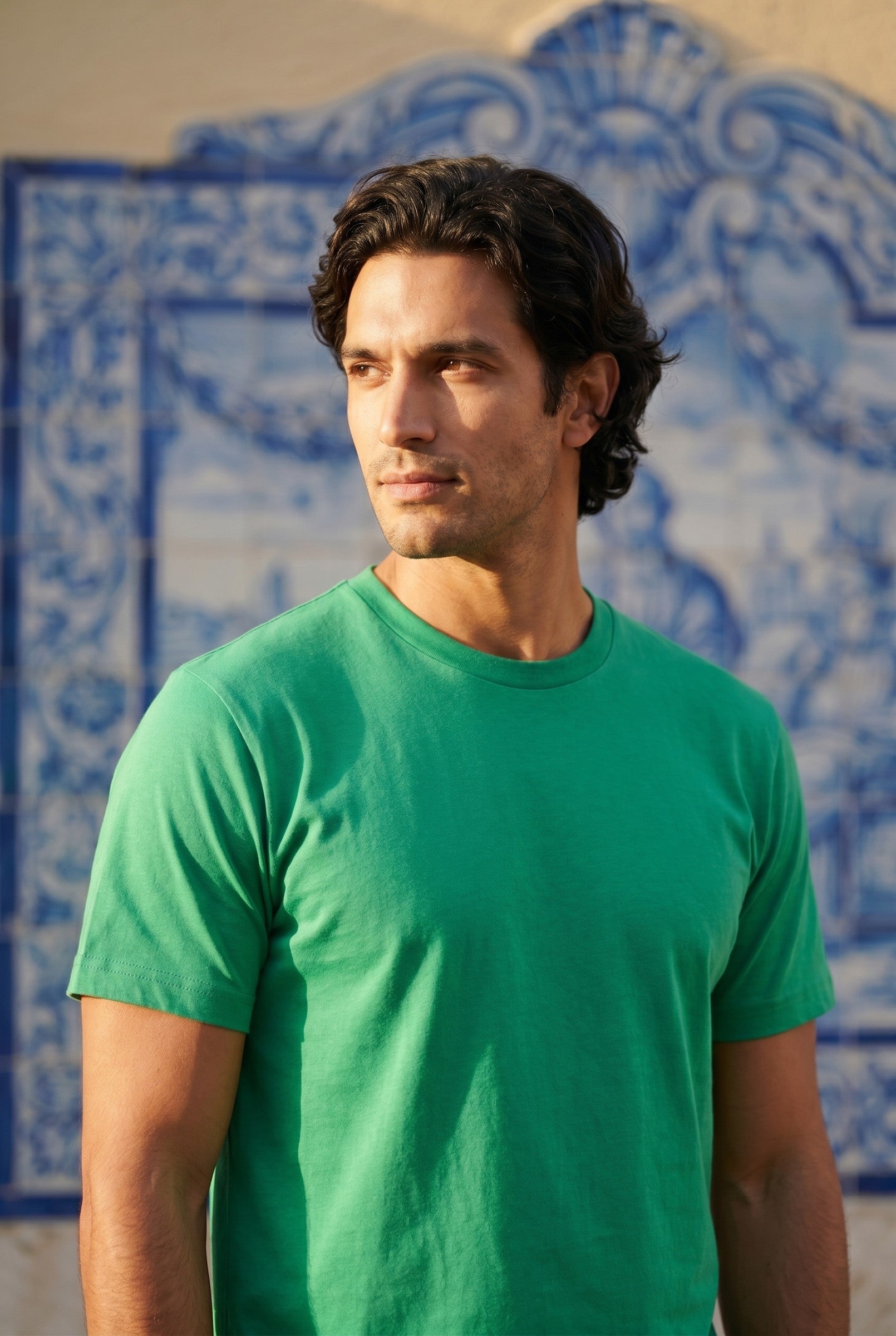Men's Riviera Crew Neck T-Shirt | Blackstone London