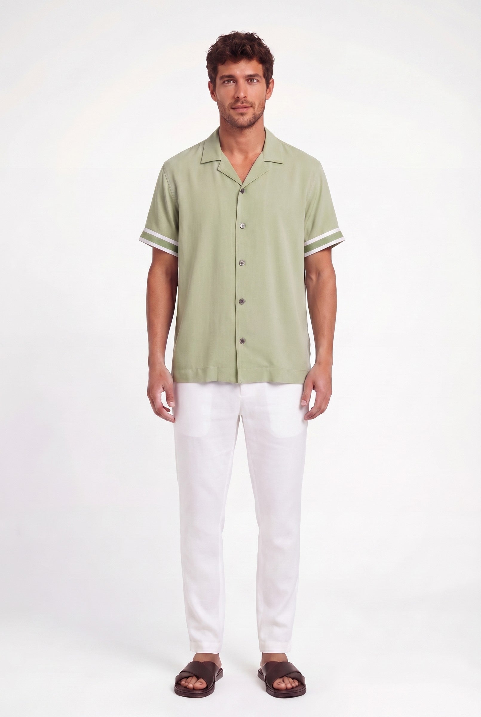 Men's Ecovero Viscose Resort Shirt | Blackstone London