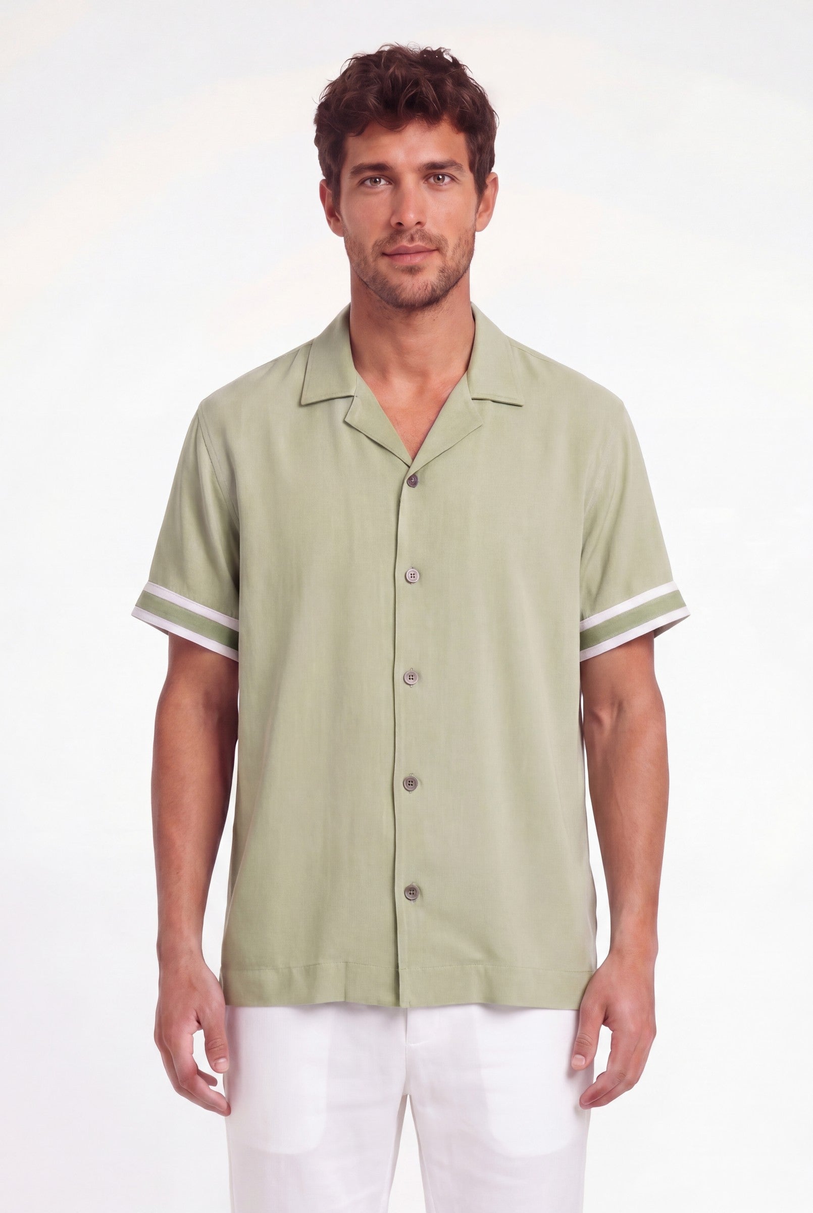 Men's Ecovero Viscose Resort Shirt | Blackstone London