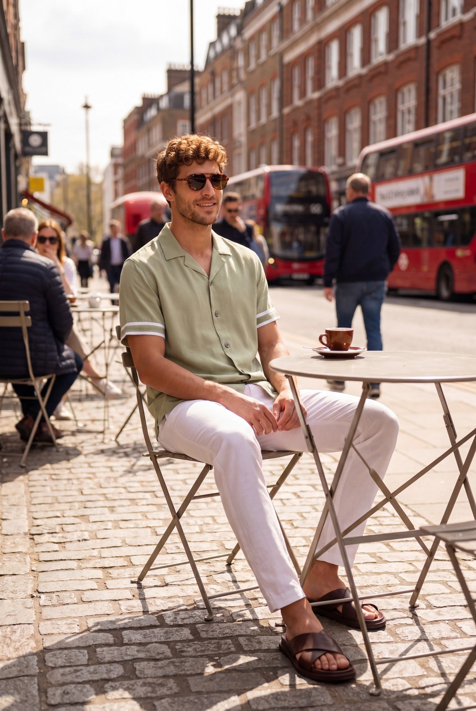 Men's Ecovero Viscose Resort Shirt | Blackstone London