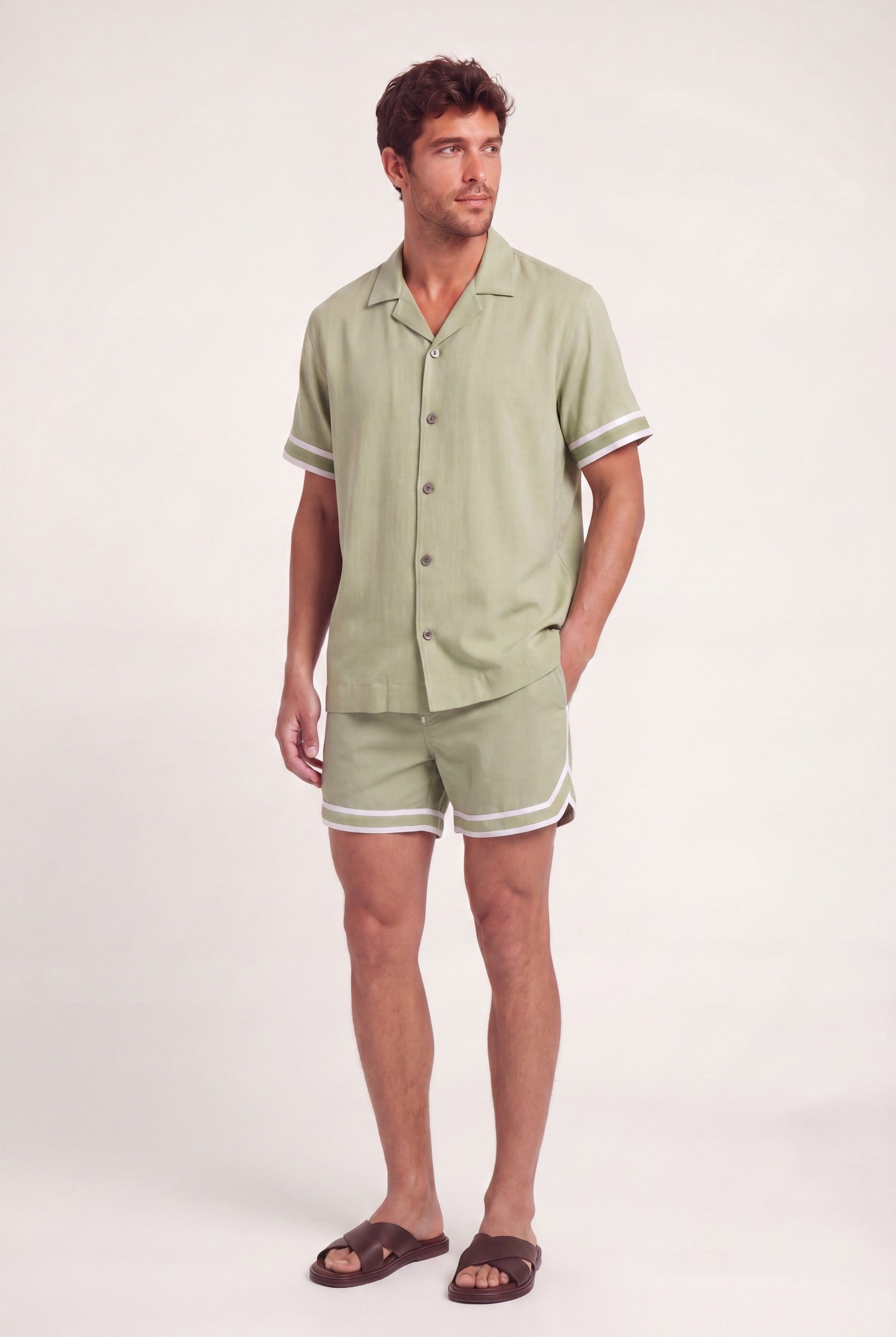 Men's Recycled Nylon Baller Swim Shorts | Blackstone London