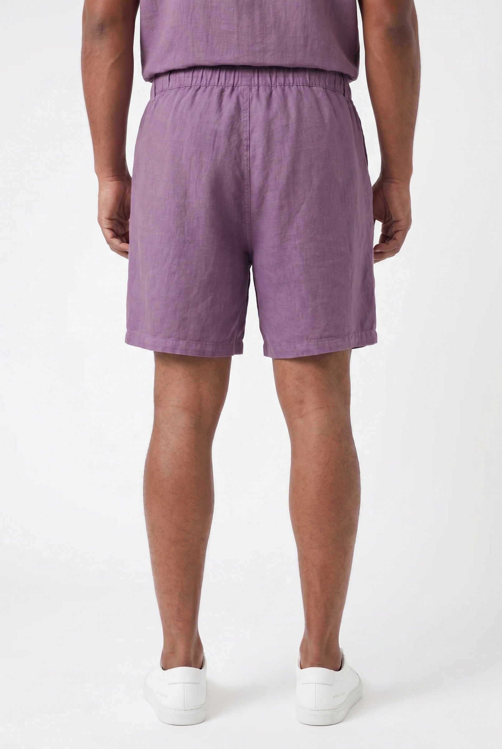 Men's Linen Leisure Drawstring Shorts | Blackstone London