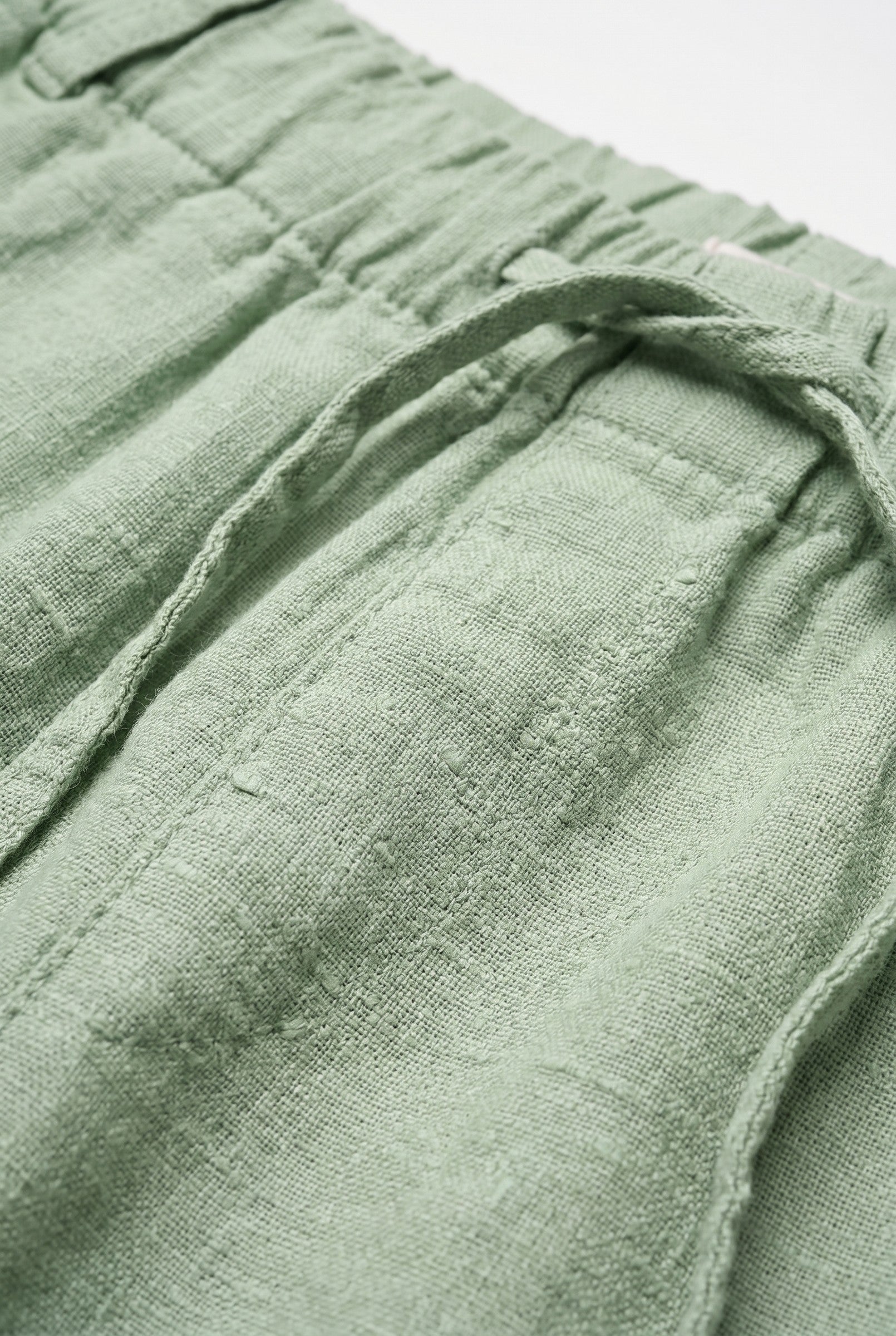 Men's Linen Leisure Drawstring Shorts | Blackstone London