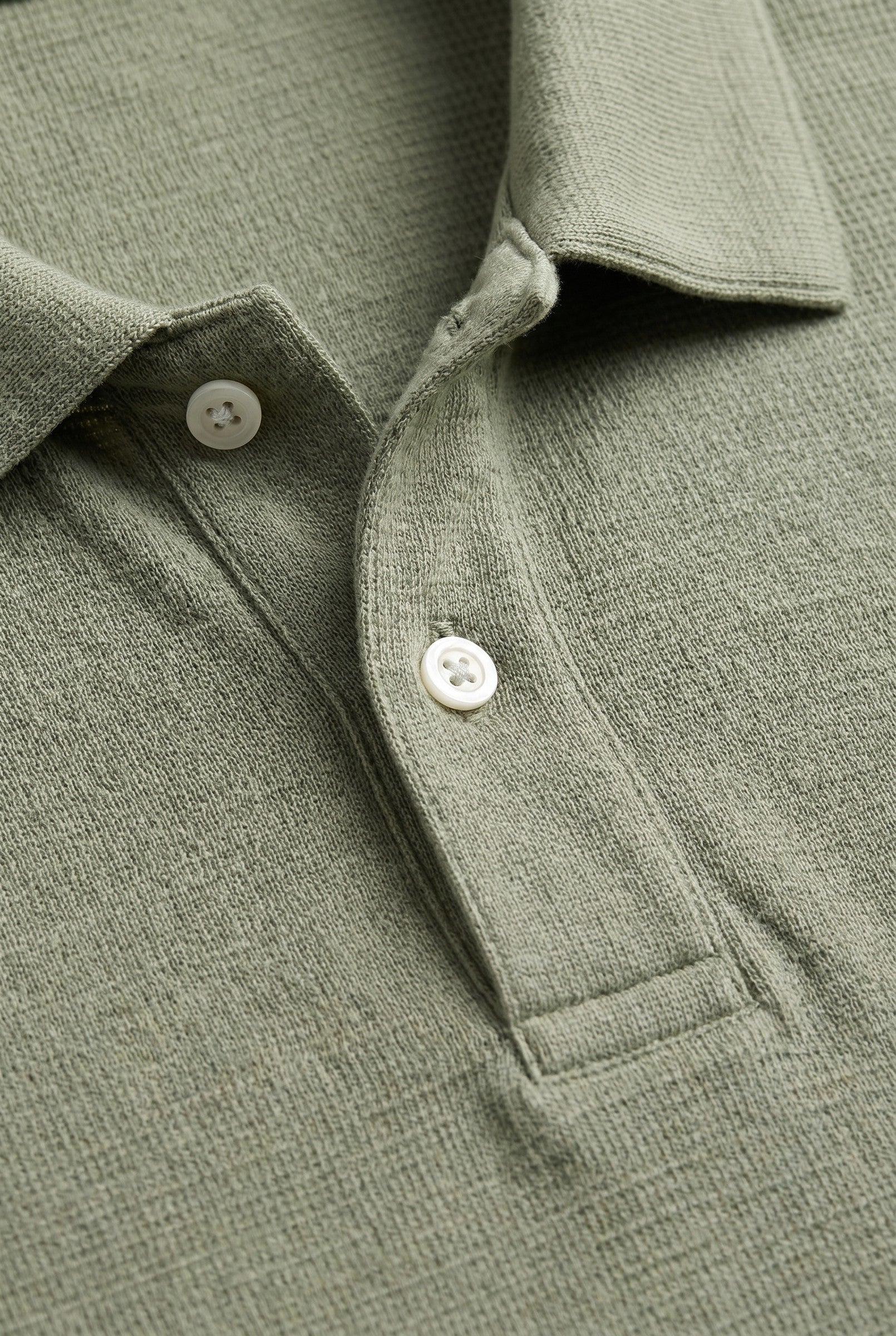 Men's Tonal Pique Polo Shirt | Blackstone London