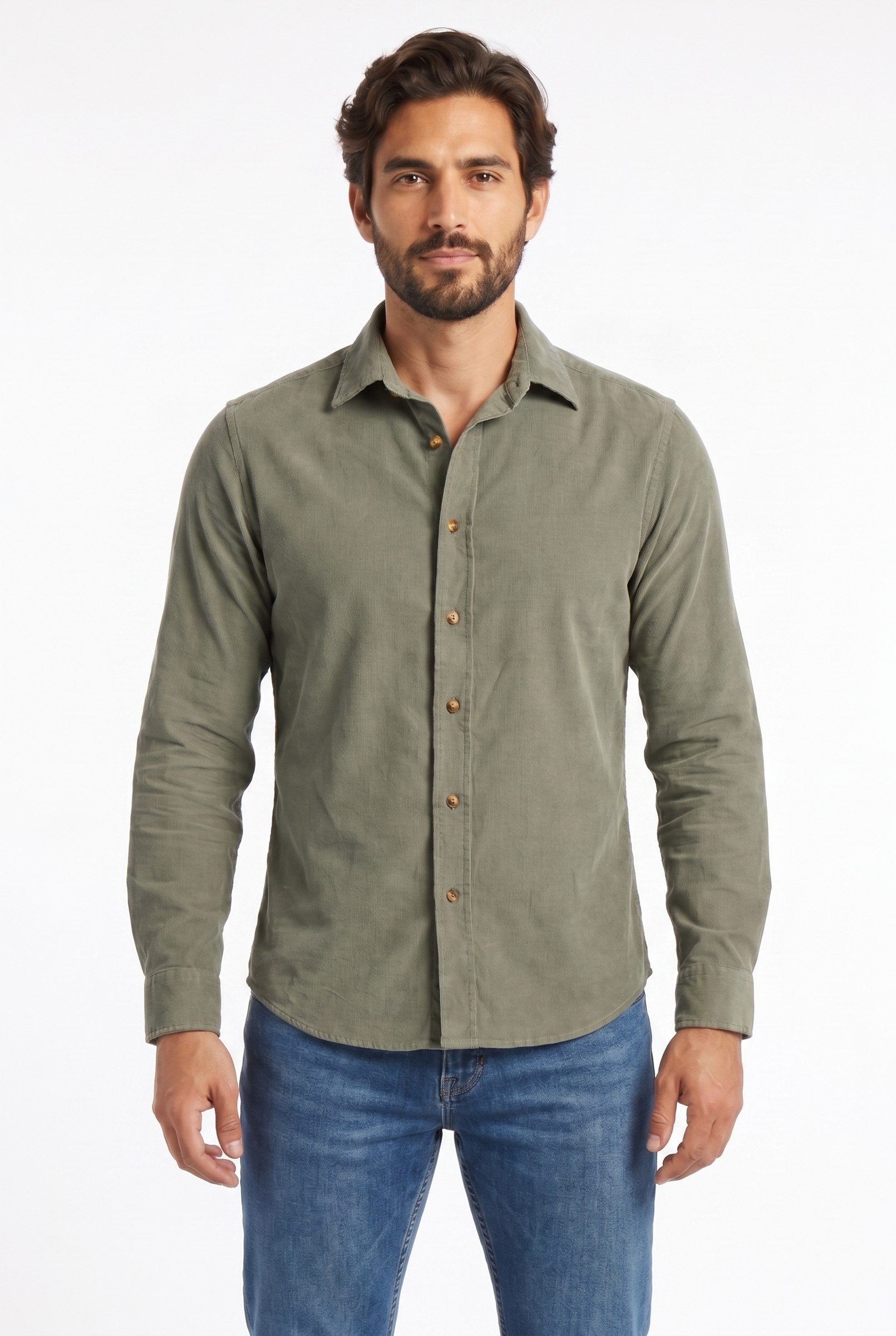 Men's Wyck Corduroy Shirt | Blackstone London