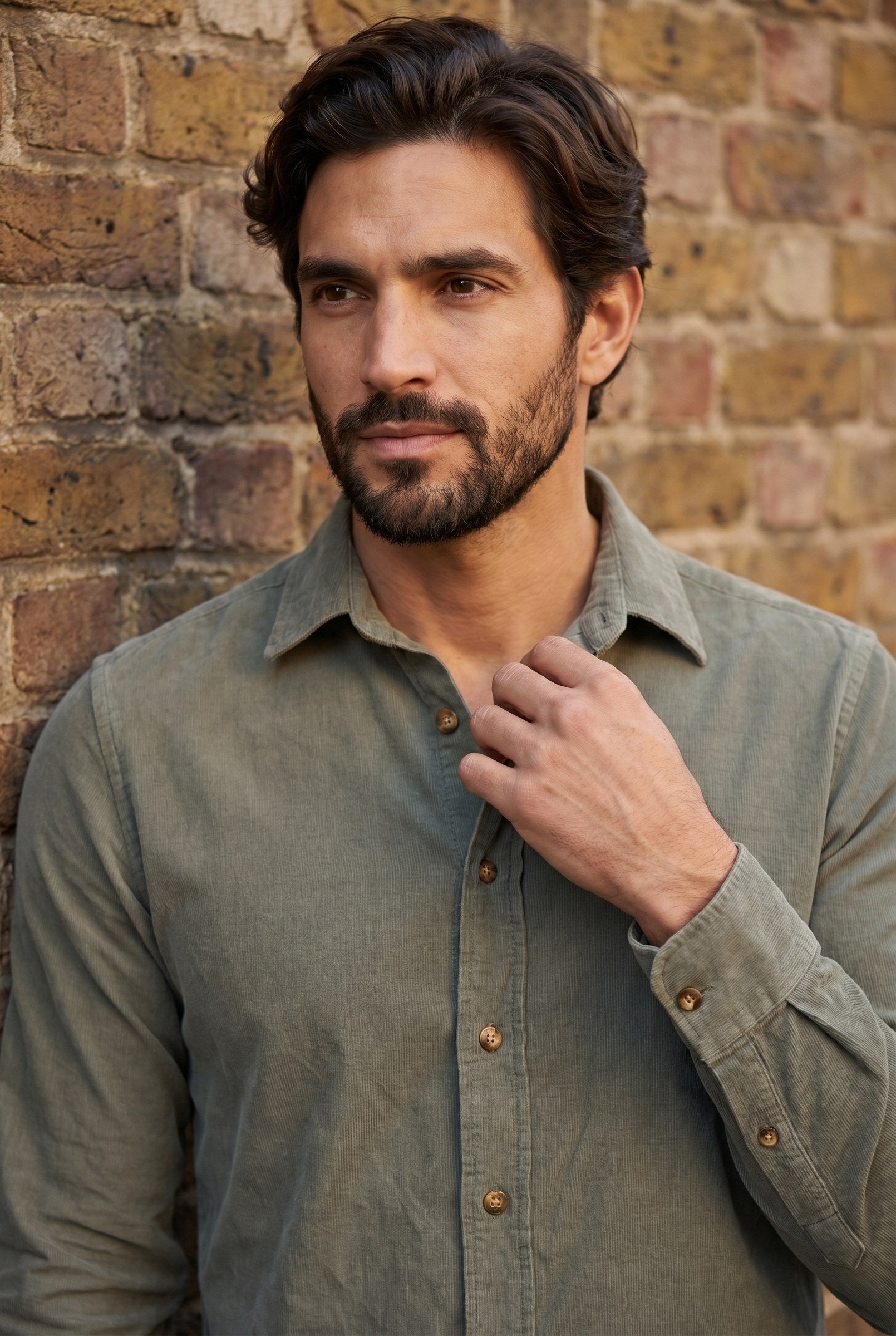 Men's Wyck Corduroy Shirt | Blackstone London