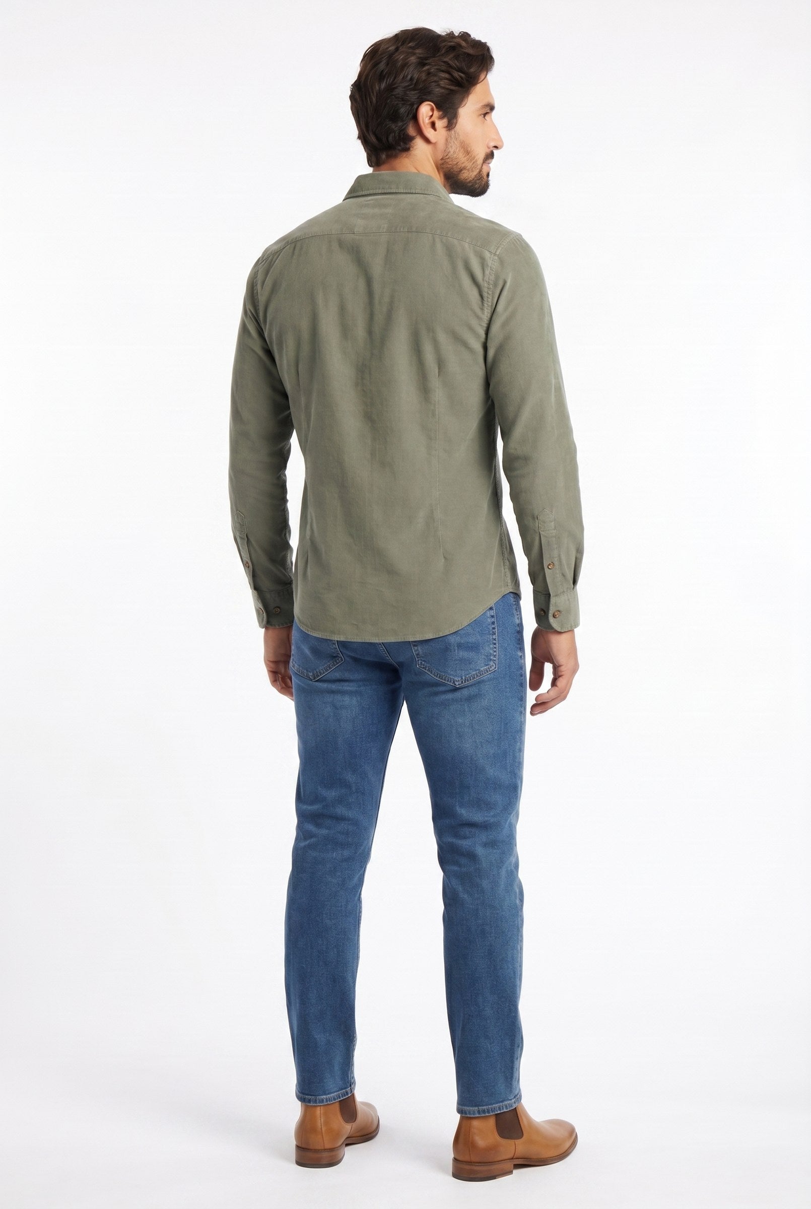 Men's Wyck Corduroy Shirt | Blackstone London