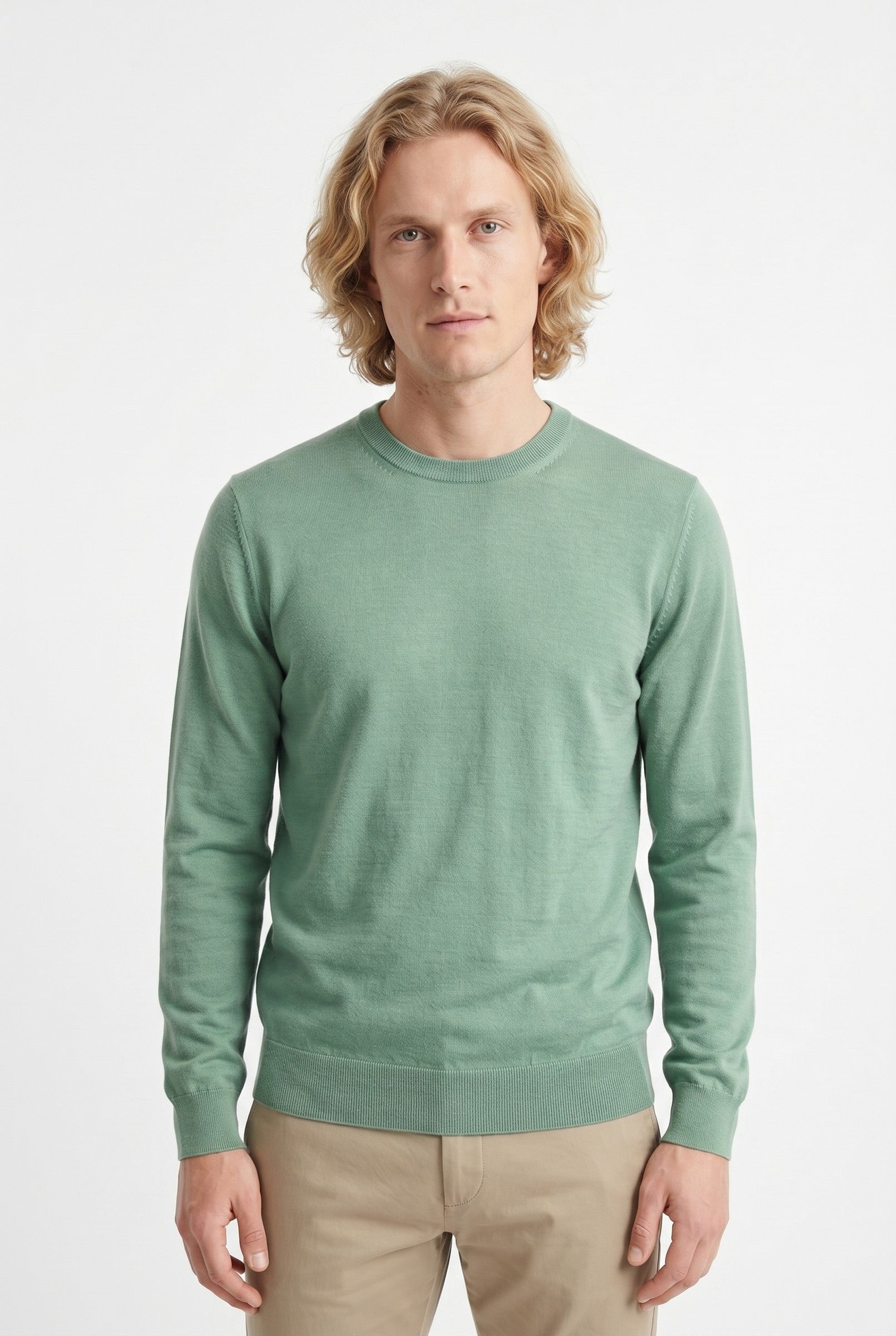 Men's Crew Neck Knit Sweater | Blackstone London