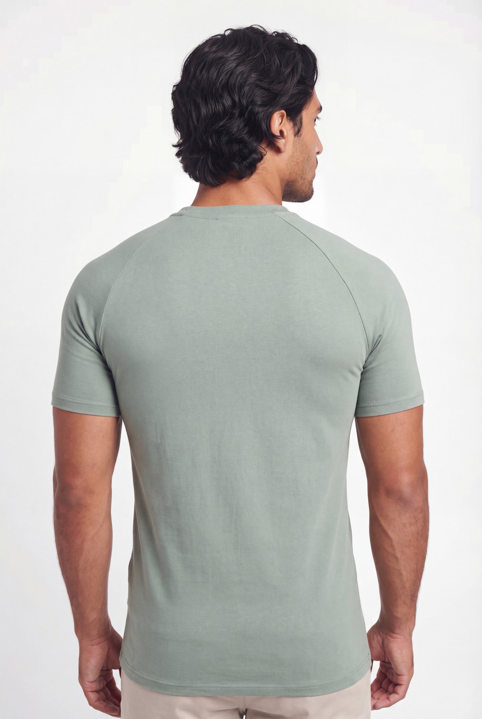 Men's Muscle Fit Crewneck T-Shirt | Blackstone London