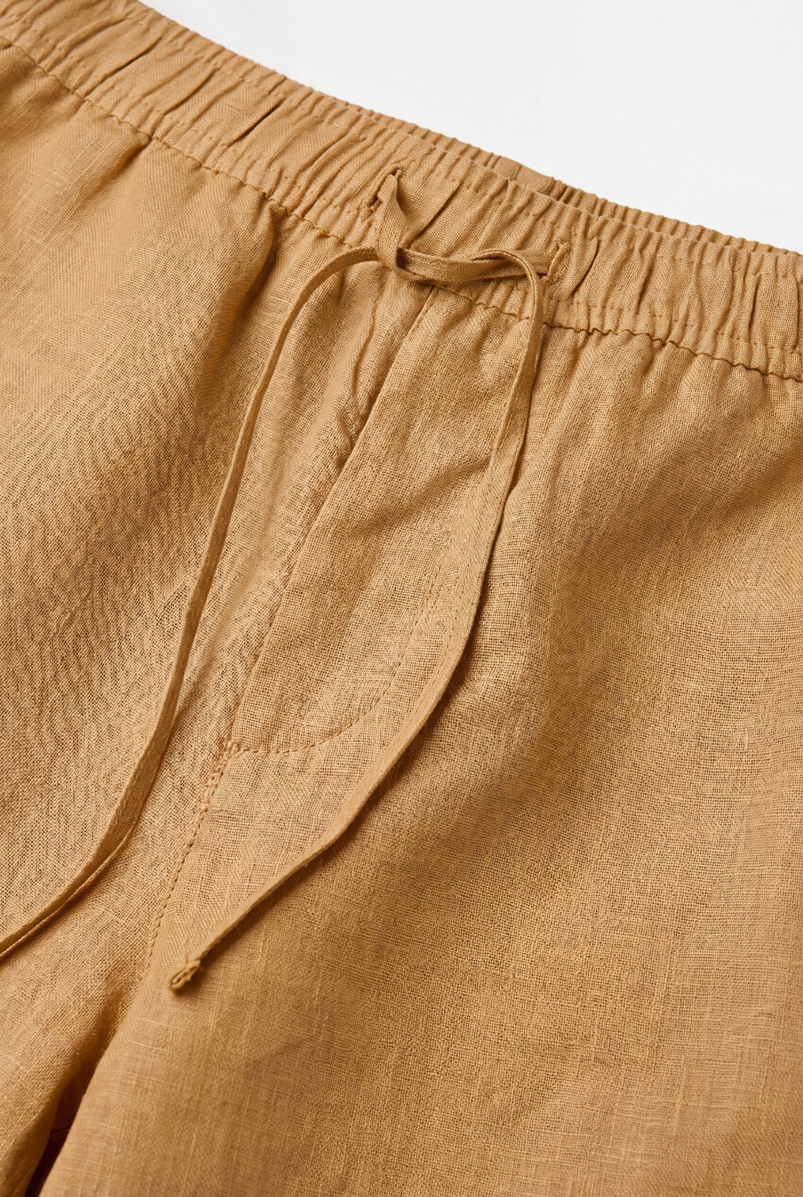 Men's Premium Linen Drawstring Shorts | Blackstone London