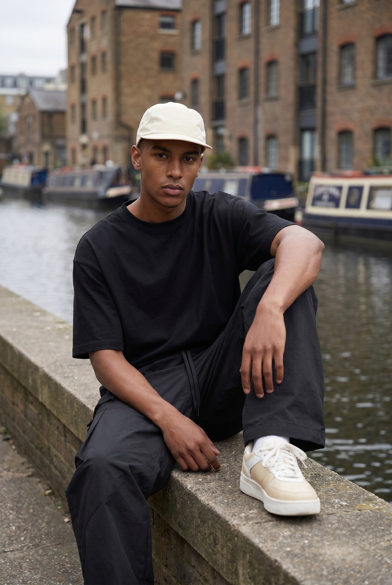 Men's Glare Technical 5-Panel Cap | Blackstone London