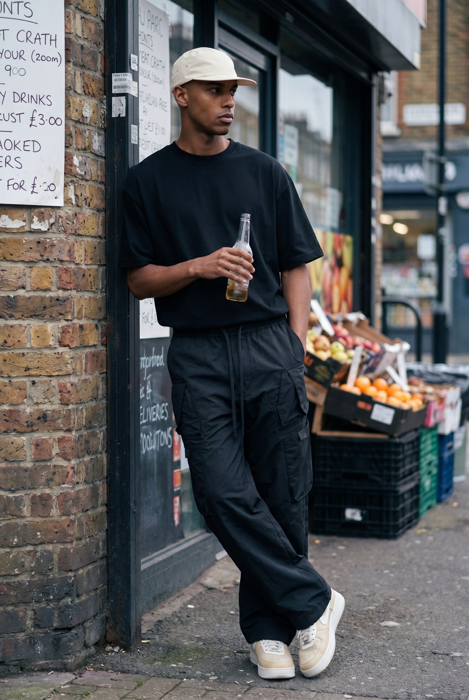 Men's Glare Technical 5-Panel Cap | Blackstone London