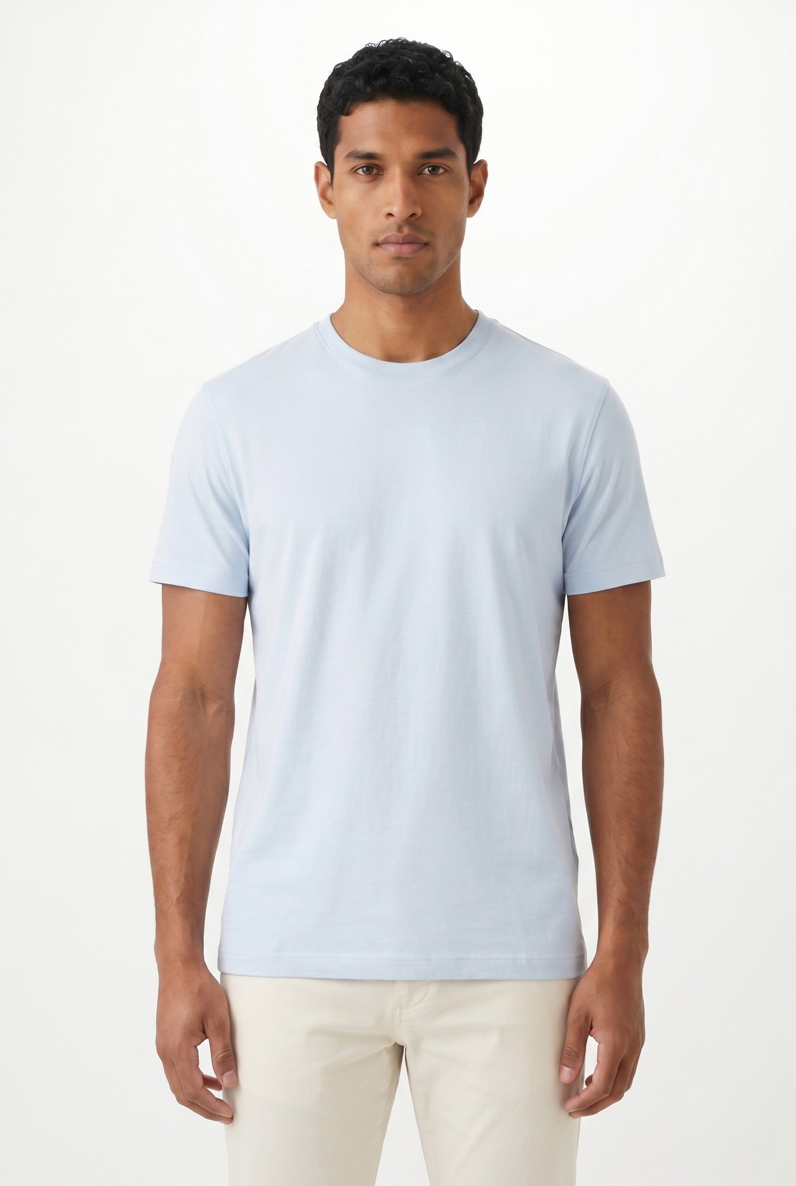 Men's Premium Cotton Crew Tee | Blackstone London