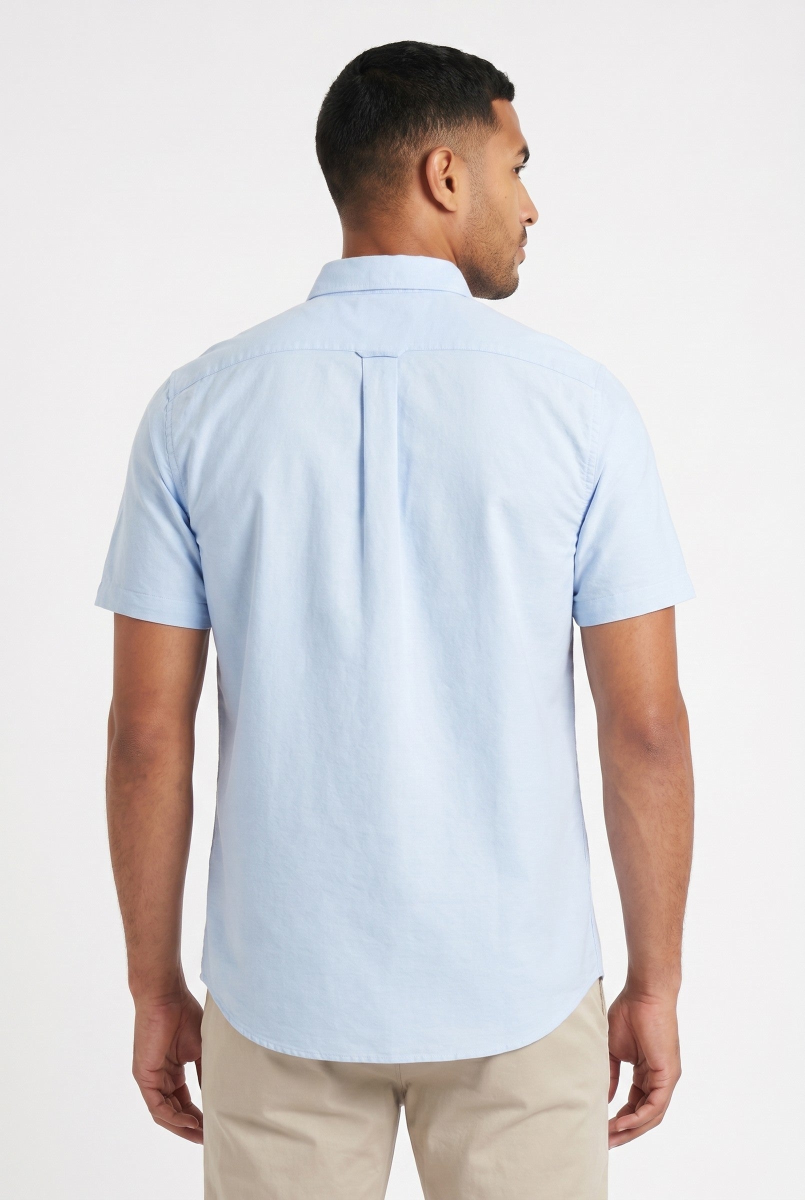 Men's Brewer Short-Sleeve Oxford Shirt | Blackstone London