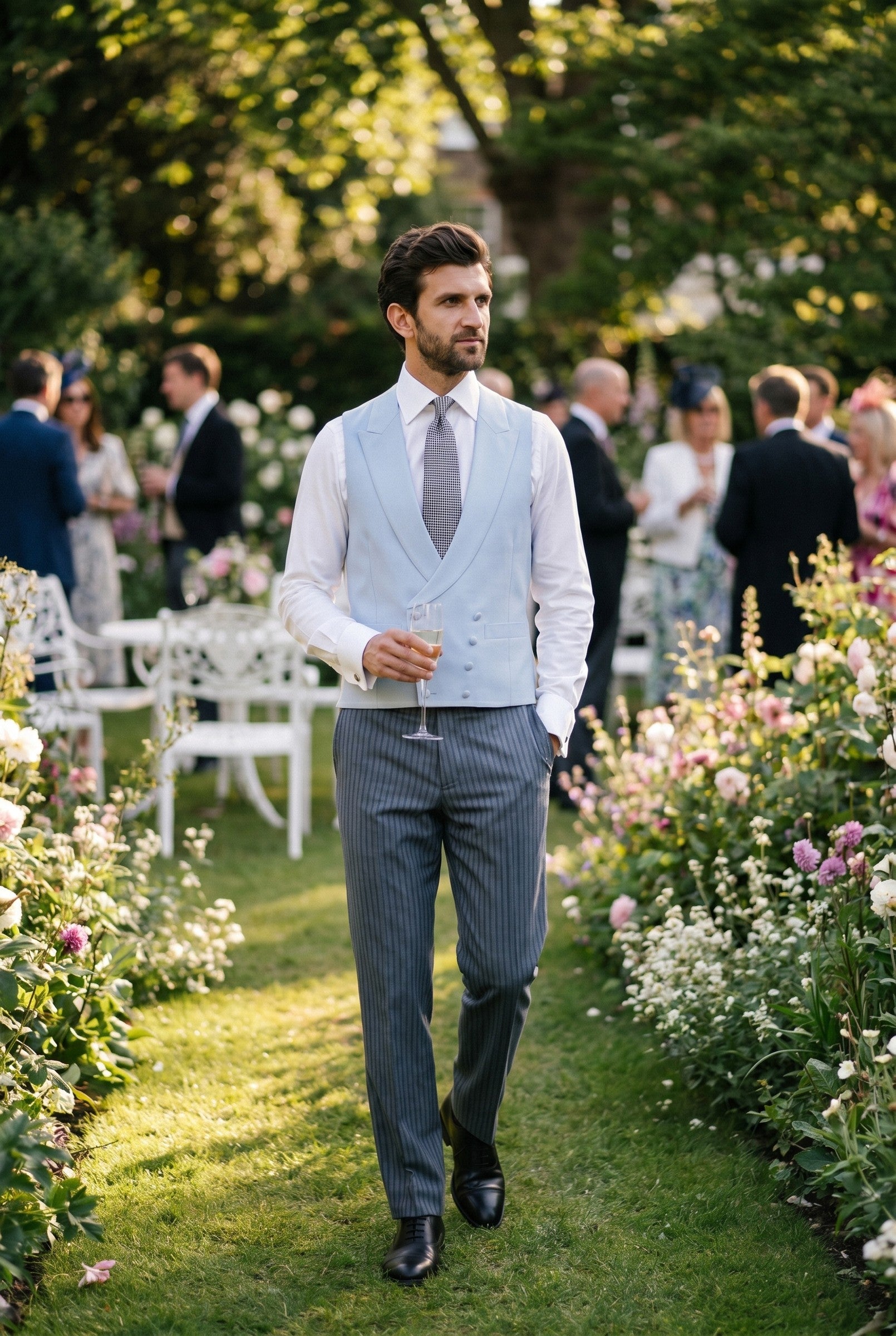 Men's Morning Wear Waistcoat | Blackstone London