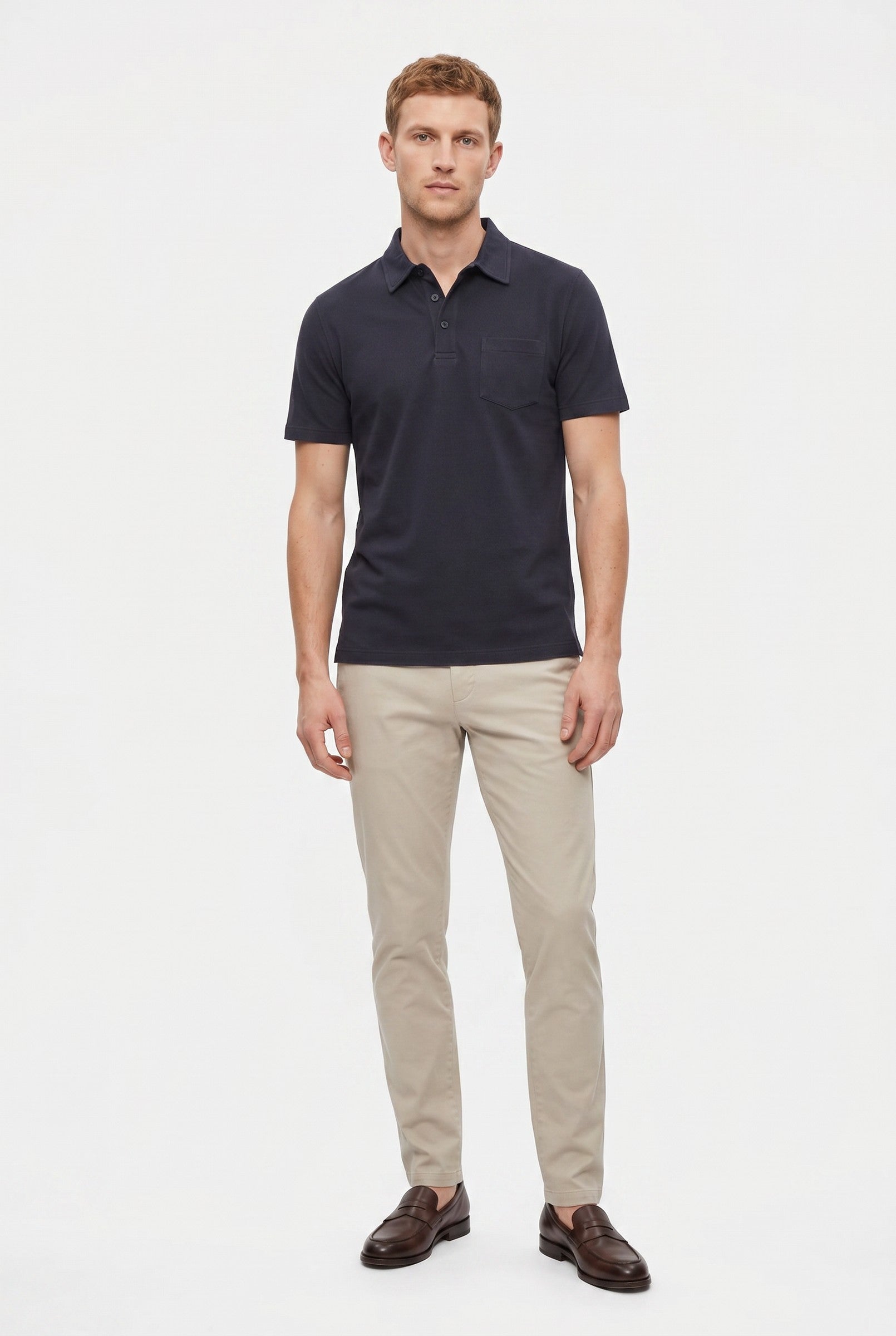 Men's Cotton Riviera Polo Shirt | Blackstone London