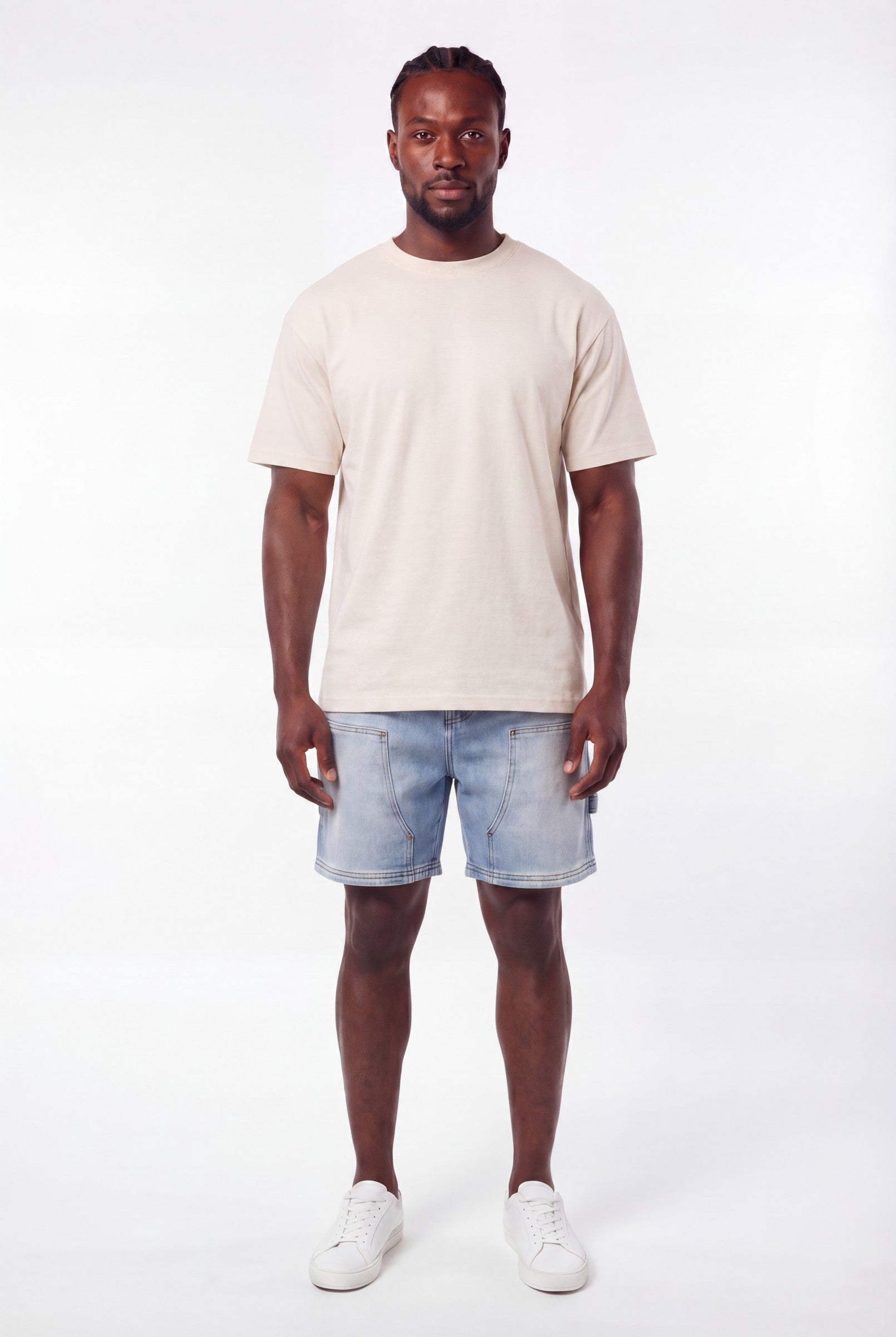 Men's Carpenter Denim Shorts | Blackstone London